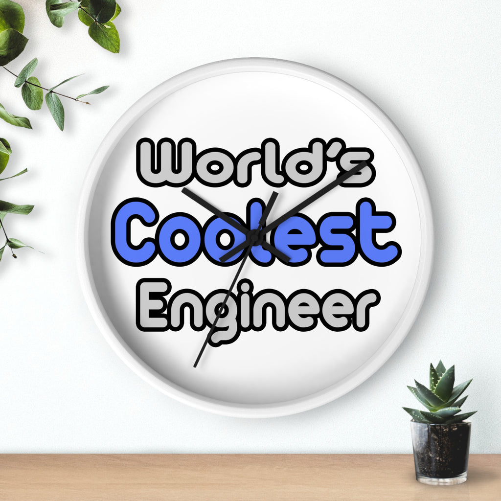 World's Coolest Engineer - Wall Clock