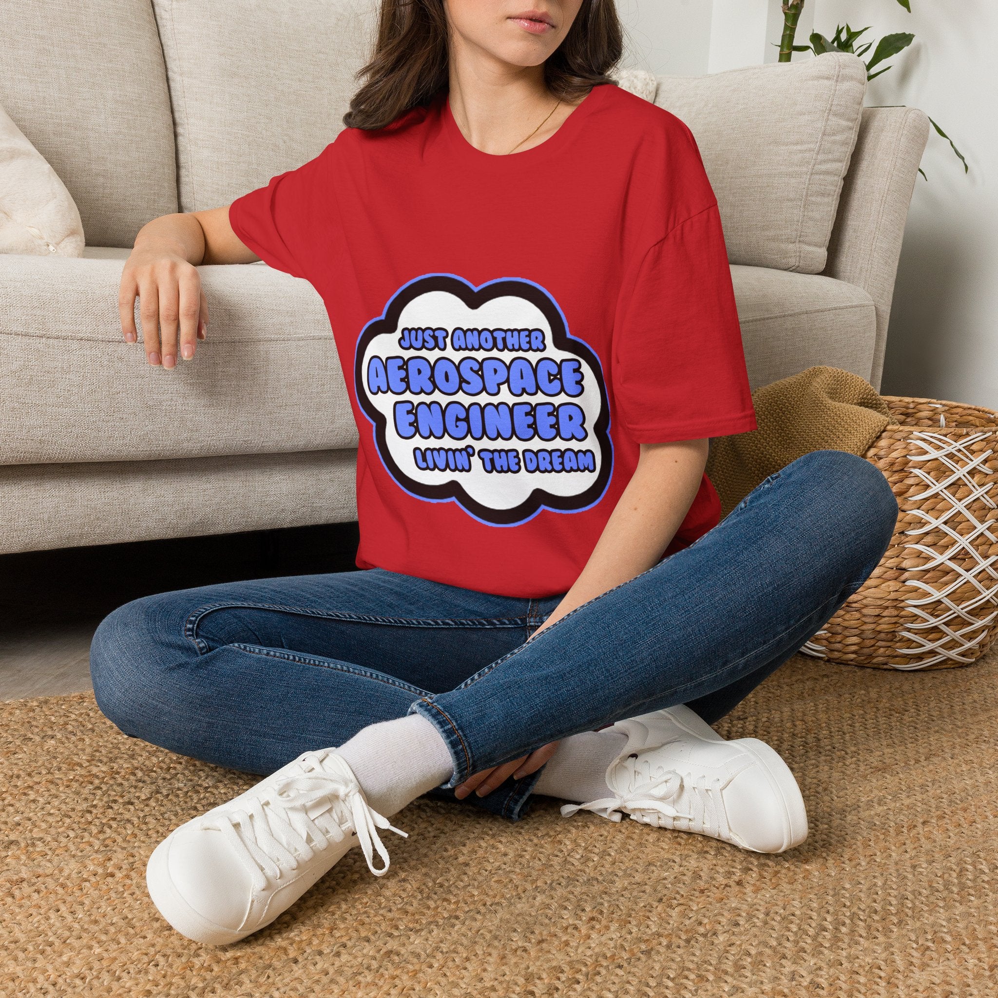 Aerospace Engineer .. Livin' The Dream - Unisex Softstyle T-Shirt