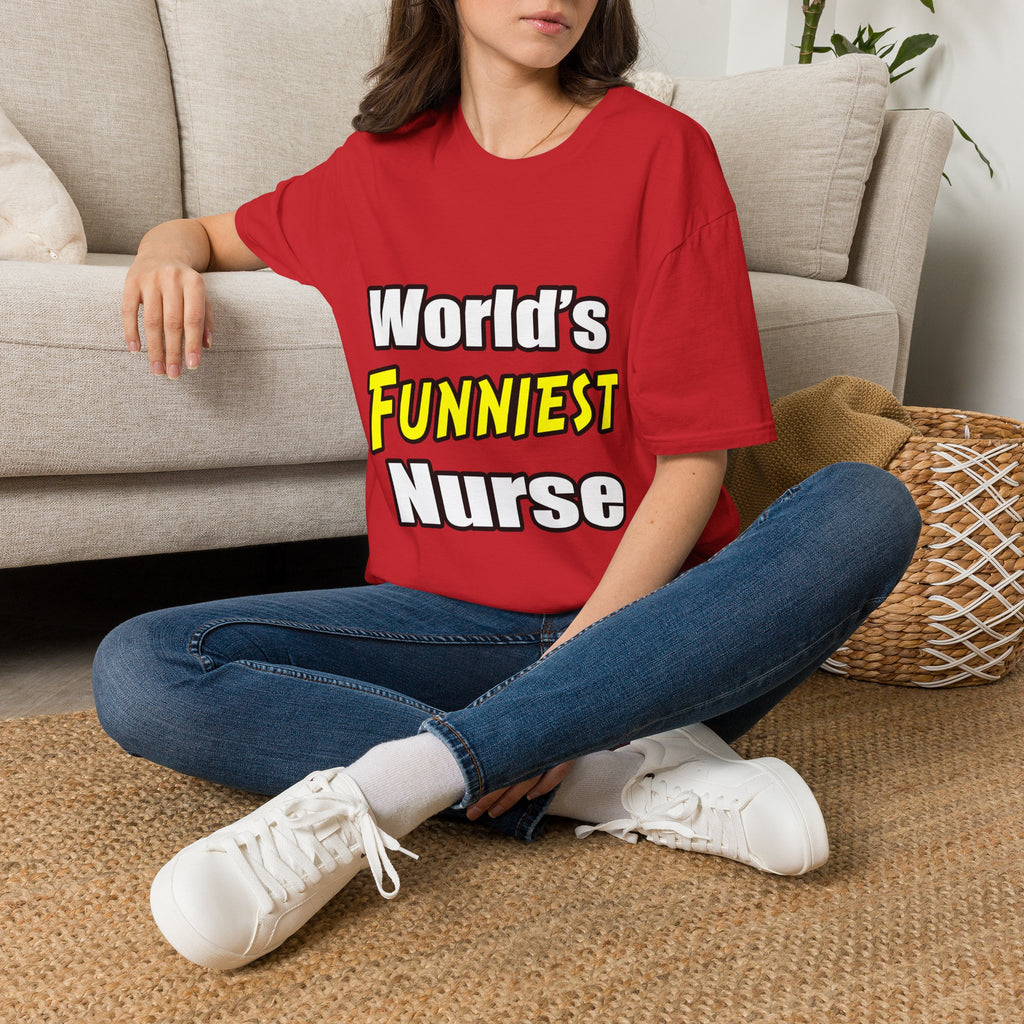 World's Funniest Nurse - Unisex Softstyle T-Shirt