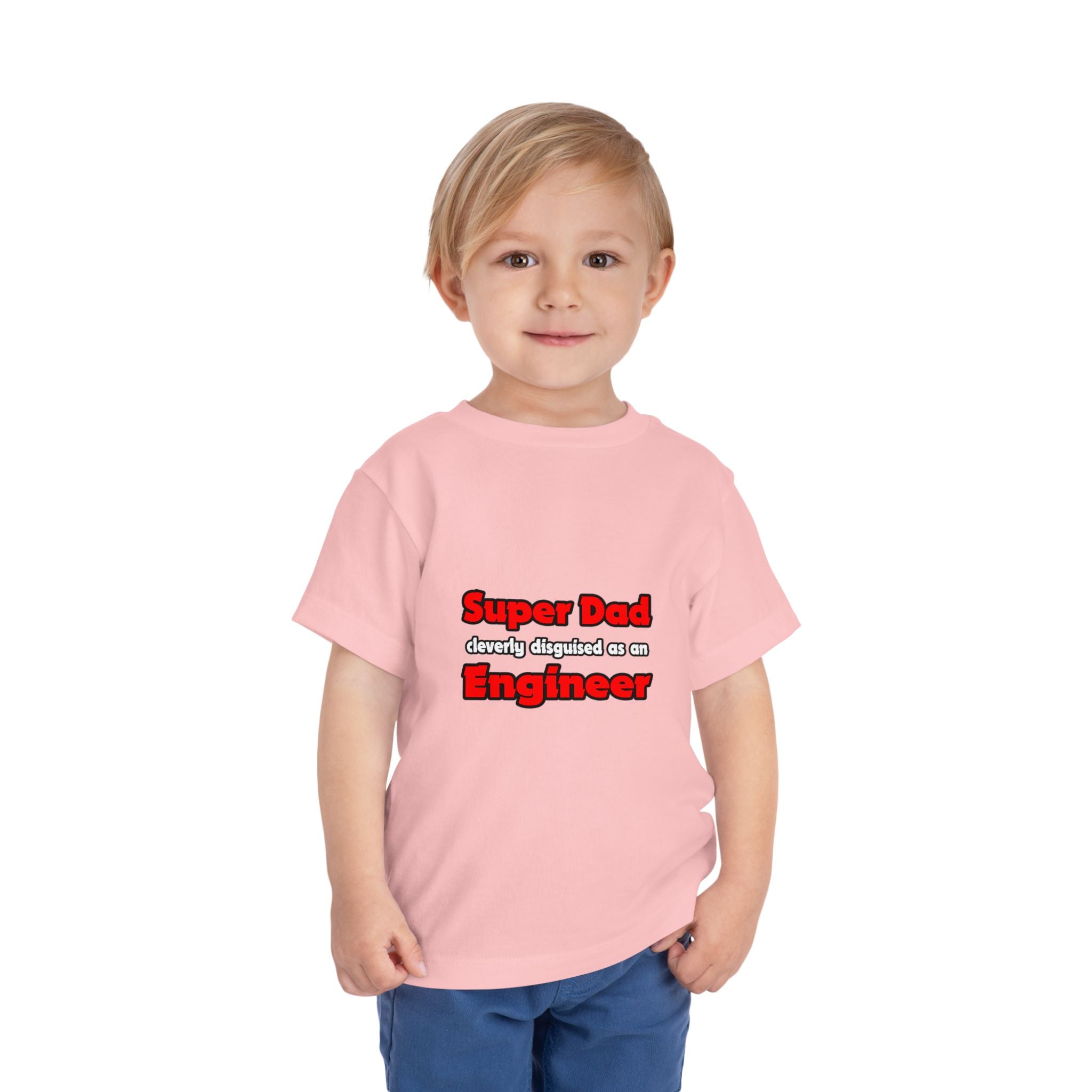 Super Dad ... Engineer - Toddler Short Sleeve Tee