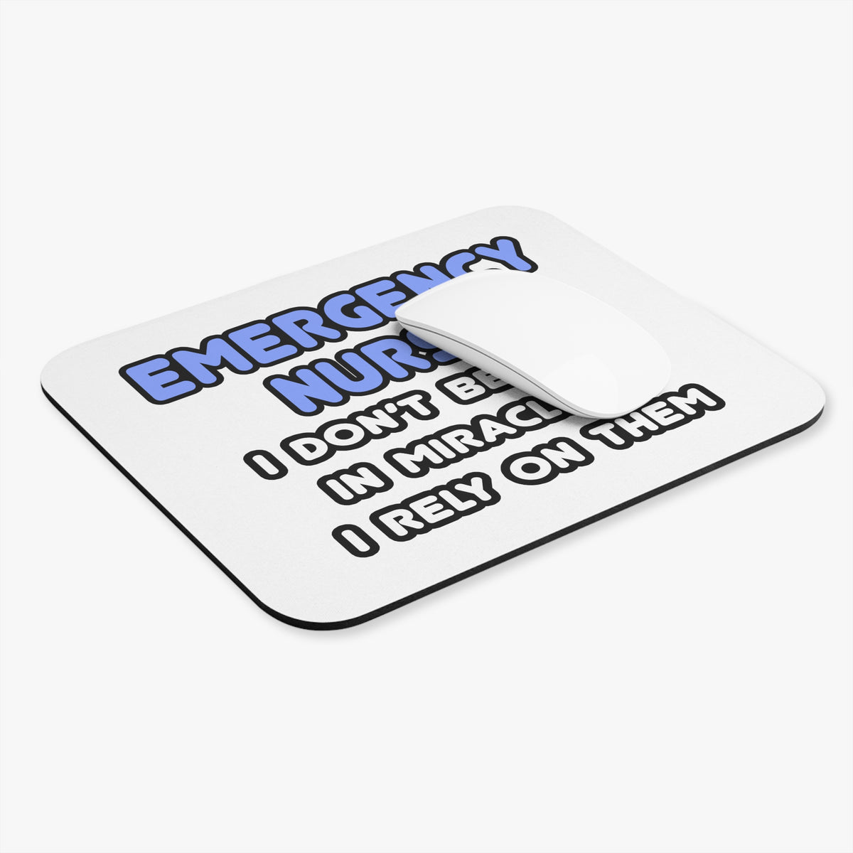 Miracles and Emergency Nurses - Mouse Pad (Rectangle)