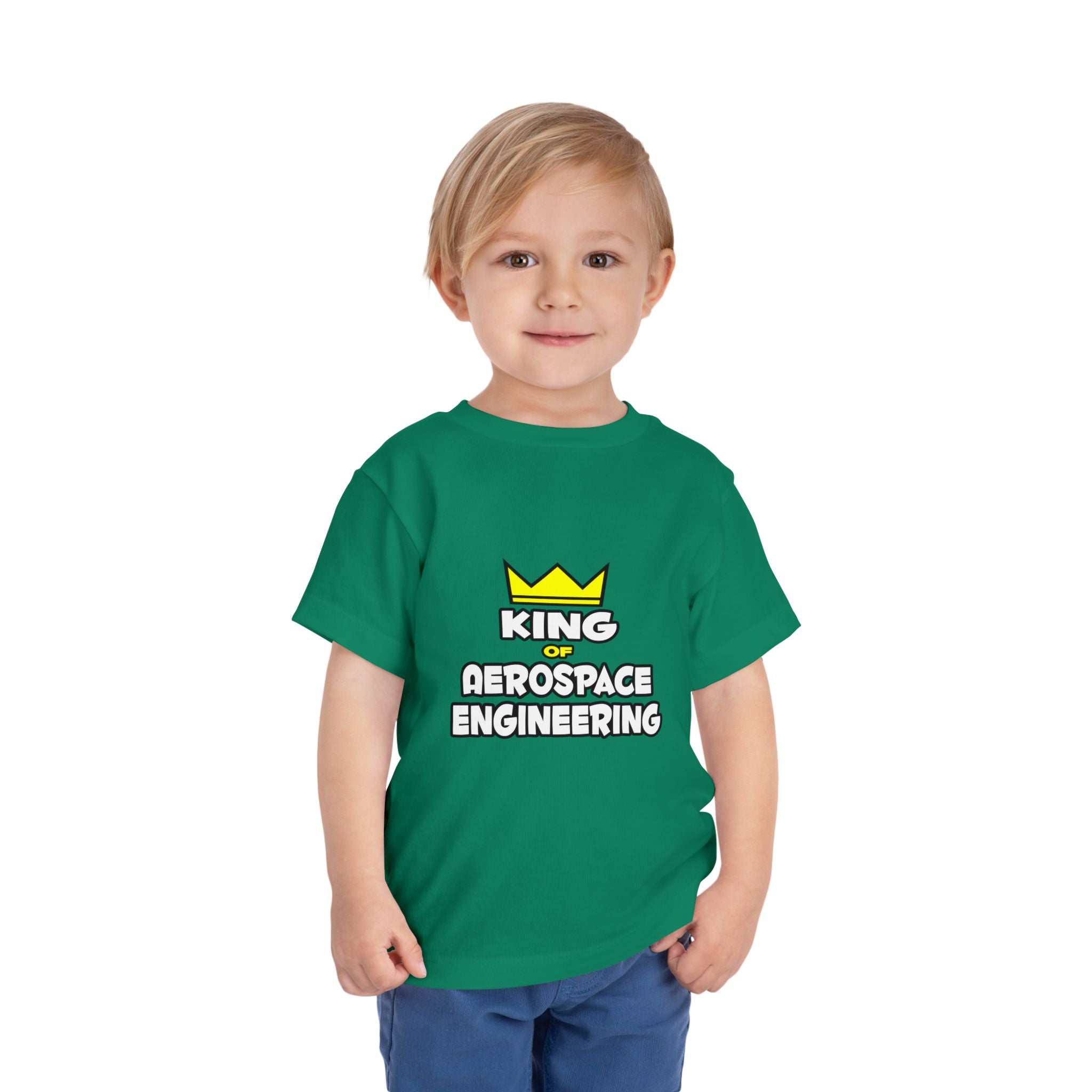 King of Aerospace Engineering - Toddler Short Sleeve Tee