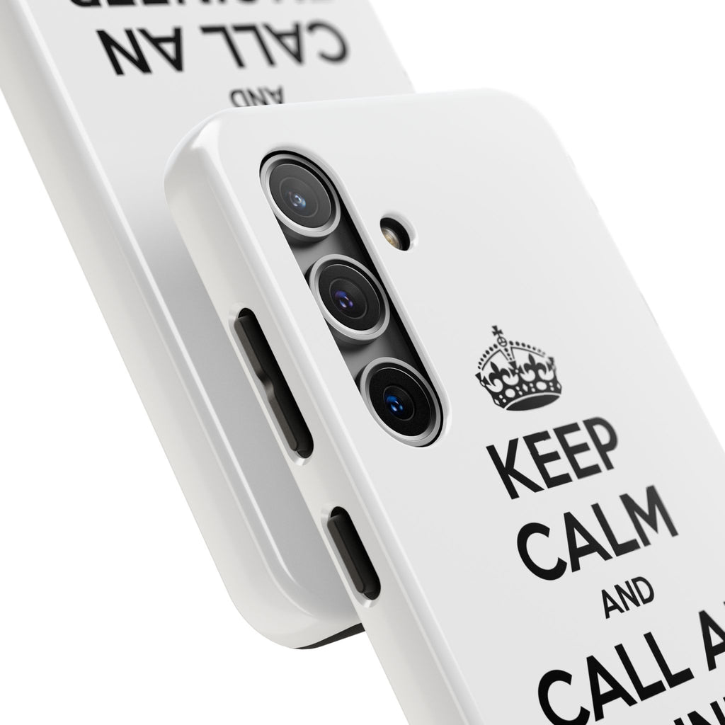 Keep Calm and Call an Engineer - Tough Phone Cases