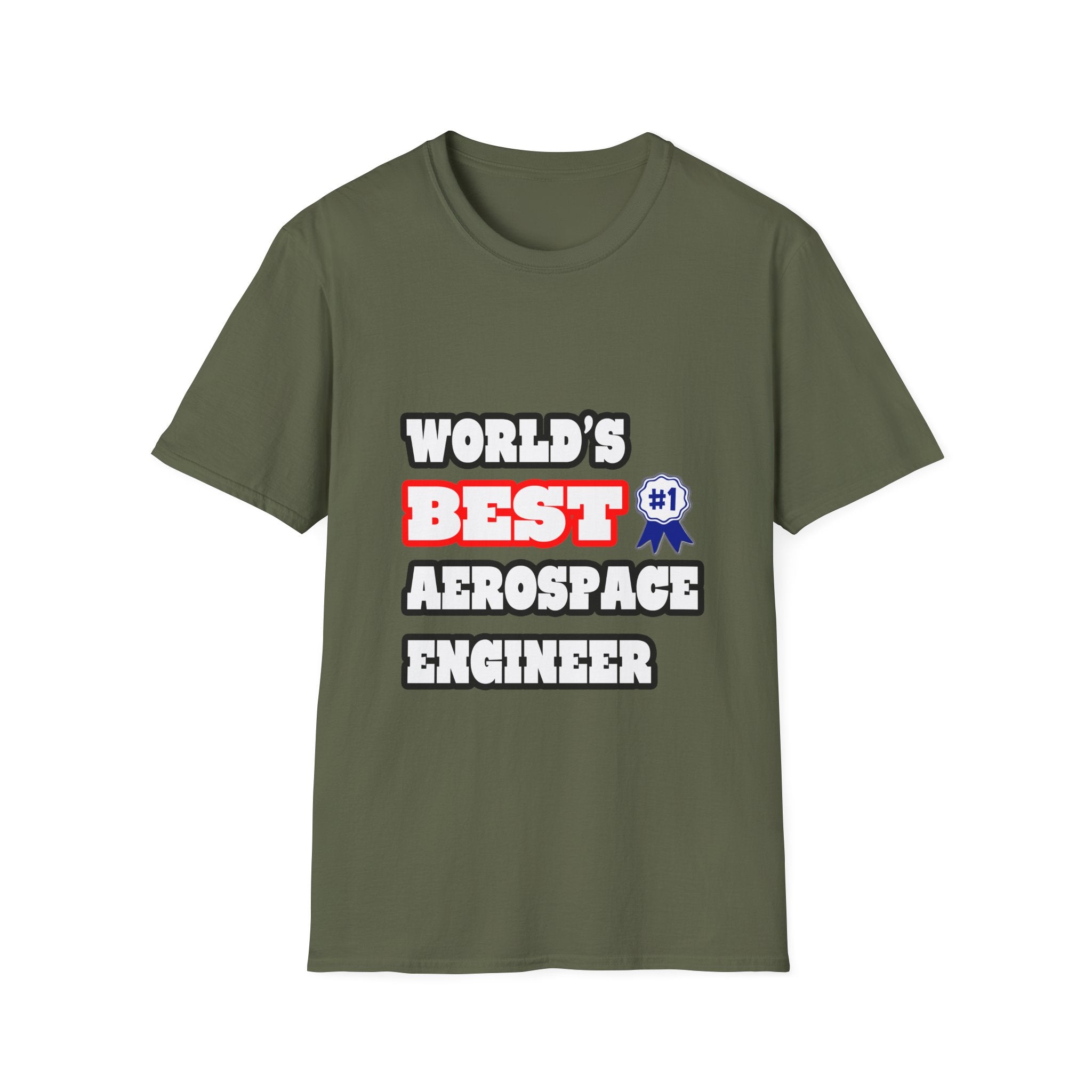 World's Best Aerospace Engineer - Unisex Softstyle T-Shirt