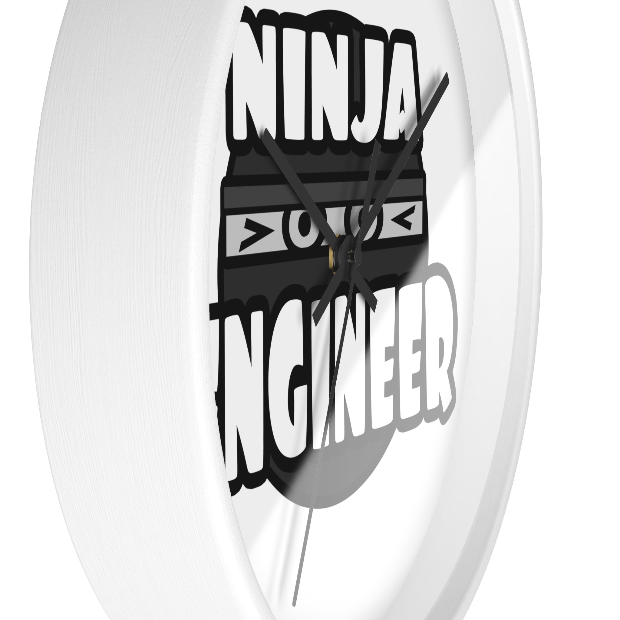 Ninja Engineer (2) - Wall Clock