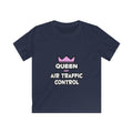 Queen of Air Traffic Control - Kids Softstyle Tee