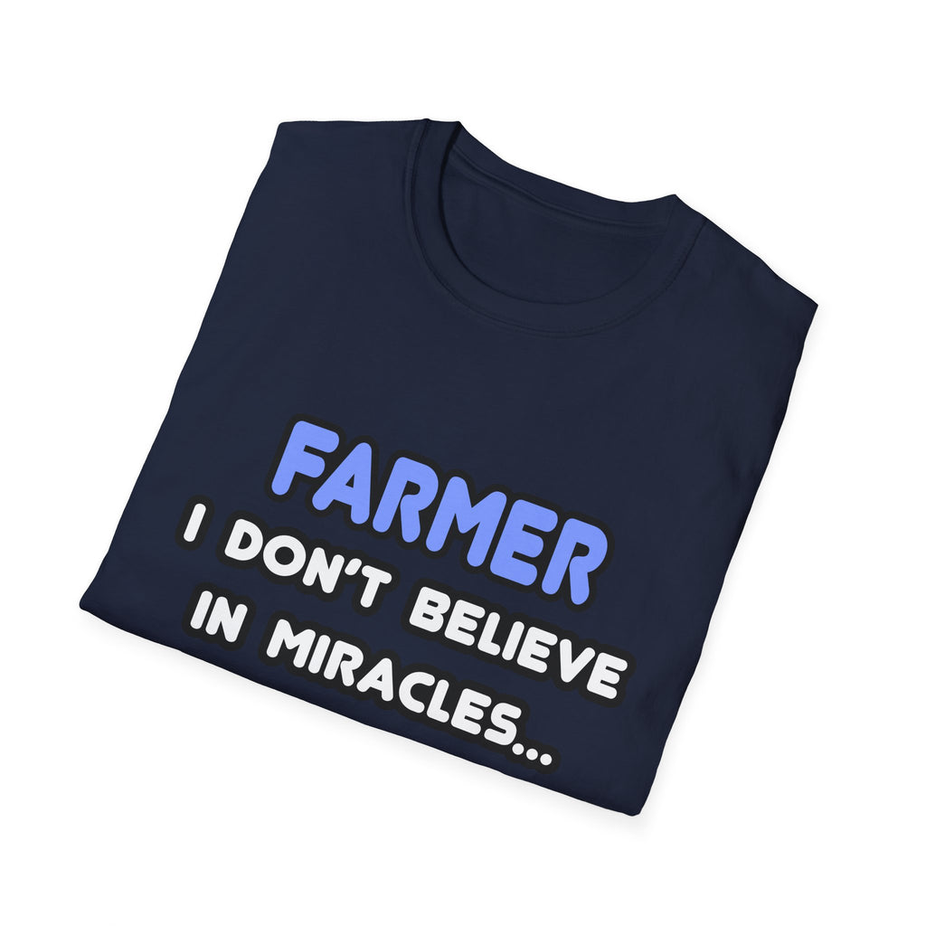 Miracles and Farmers - Unisex Softstyle T-Shirt