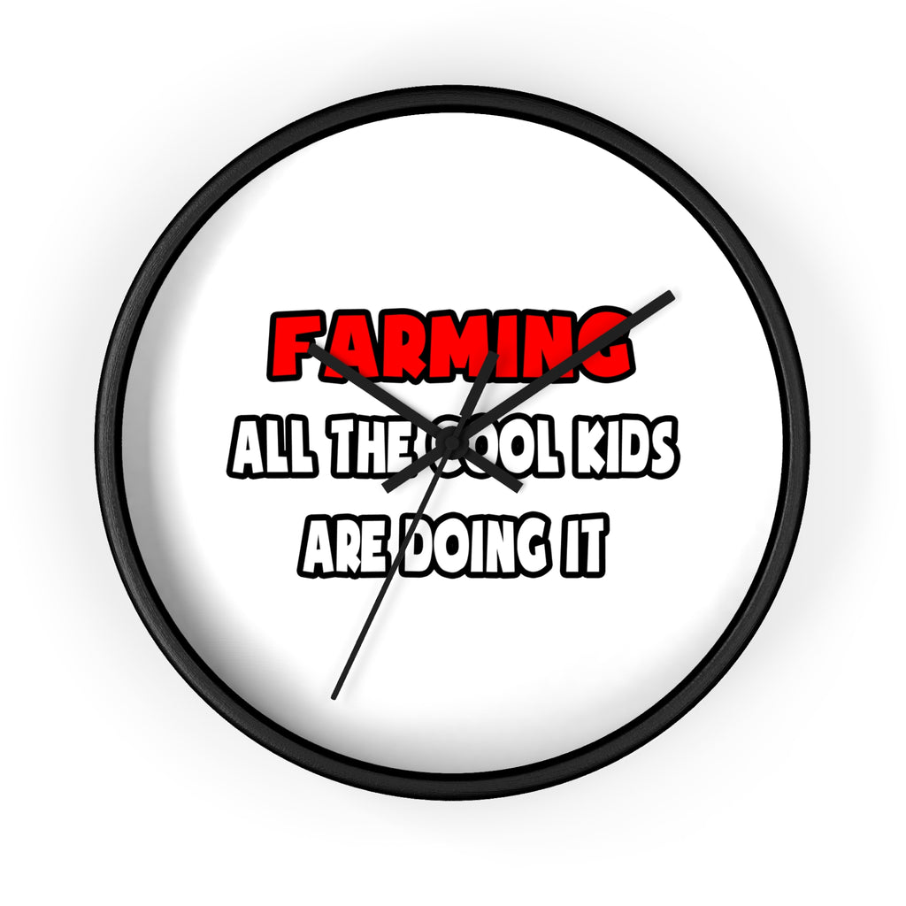 Funny Farmer Shirts and Gifts - Wall Clock