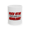 Rock Star...Audiologist - Ceramic Mug, (11oz, 15oz)