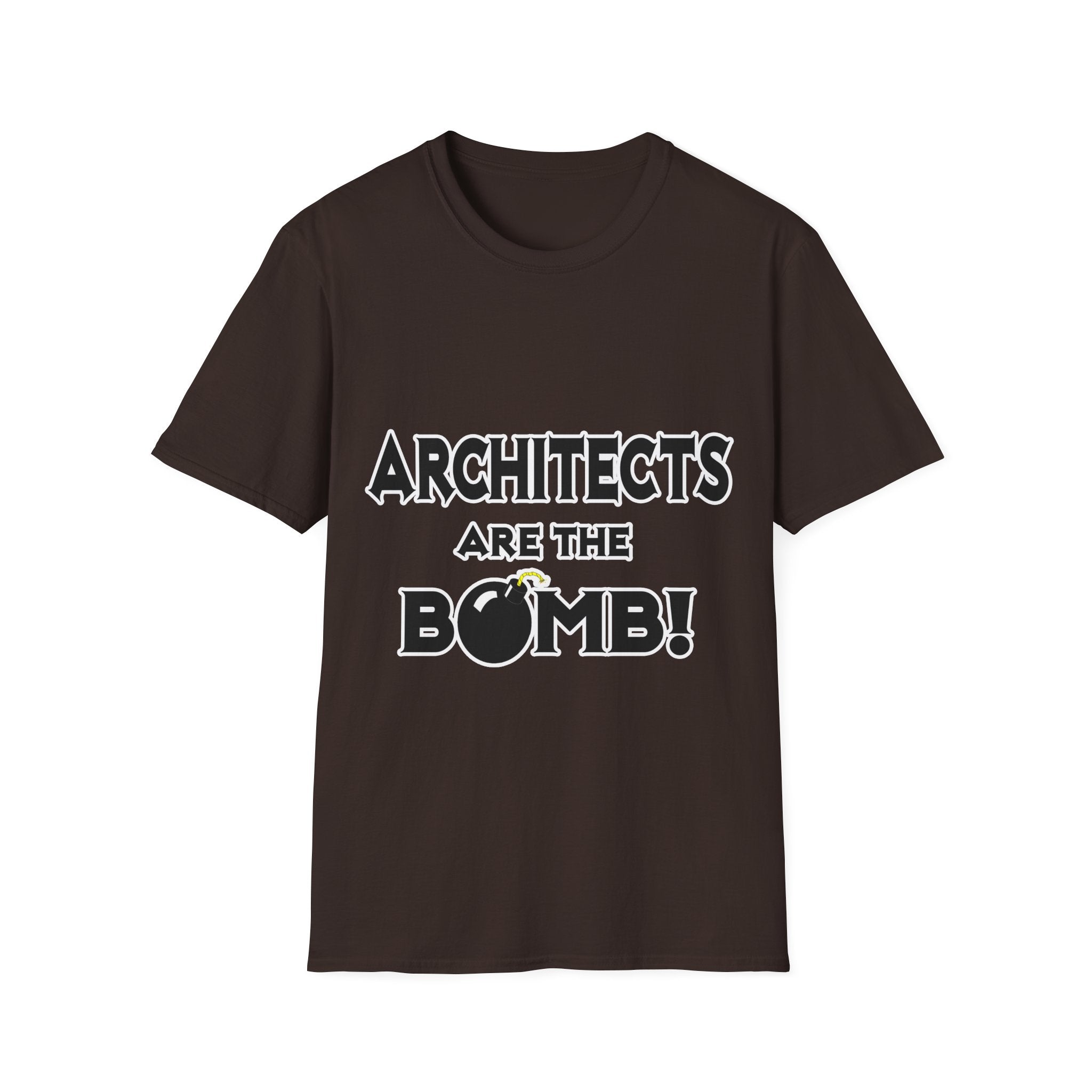 Architects Are The Bomb! - Unisex Softstyle T-Shirt