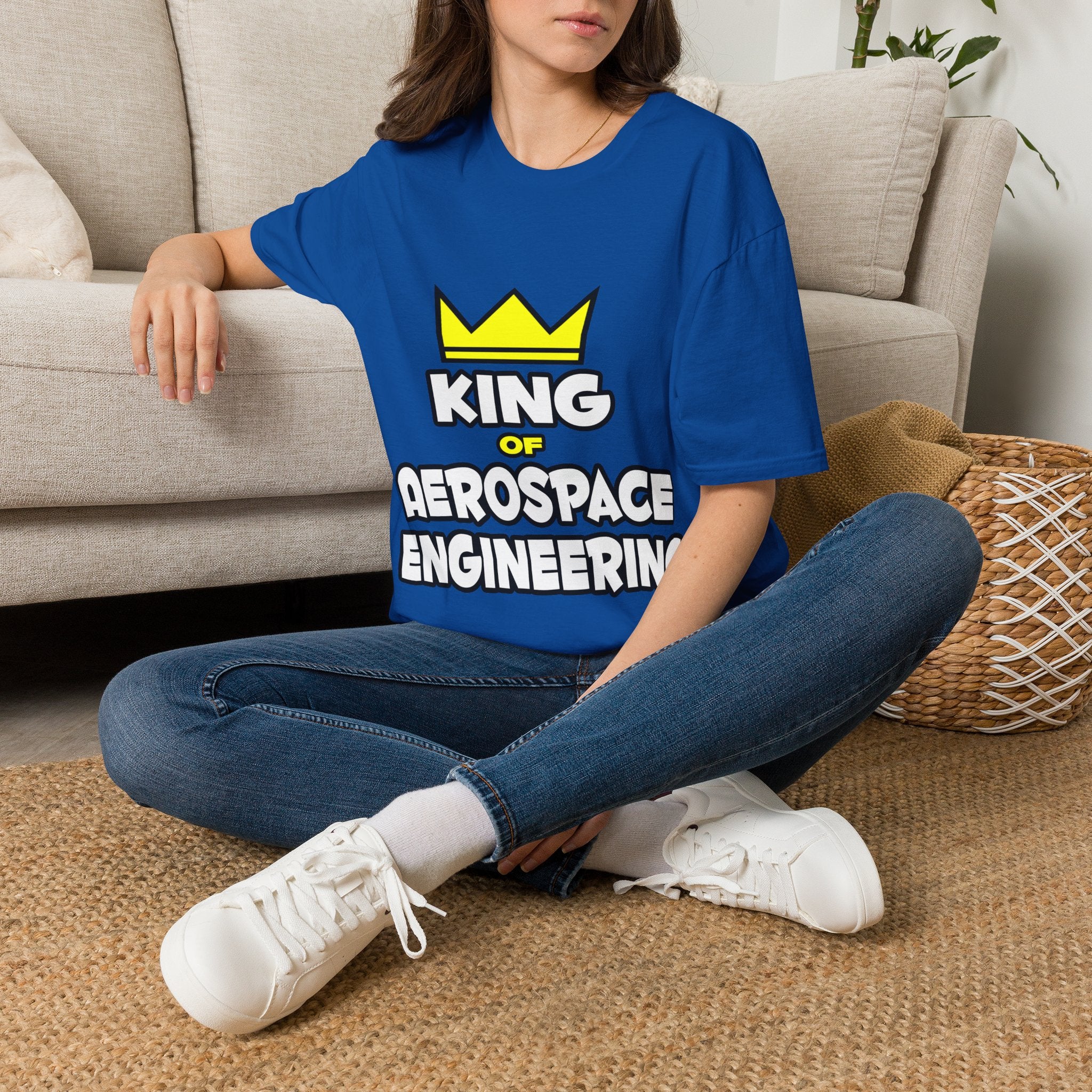 King of Aerospace Engineering - Unisex Softstyle T-Shirt
