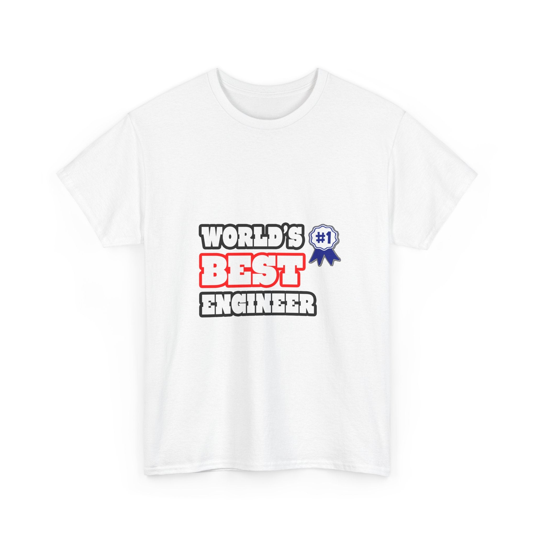 World's Best Engineer - Unisex Heavy Cotton Tee