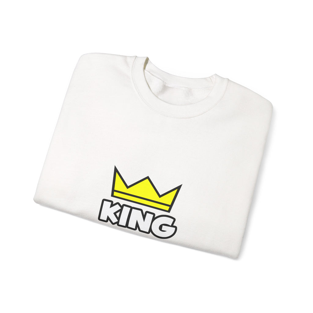 King of Risk Analysis - Unisex Heavy Blend™ Crewneck Sweatshirt