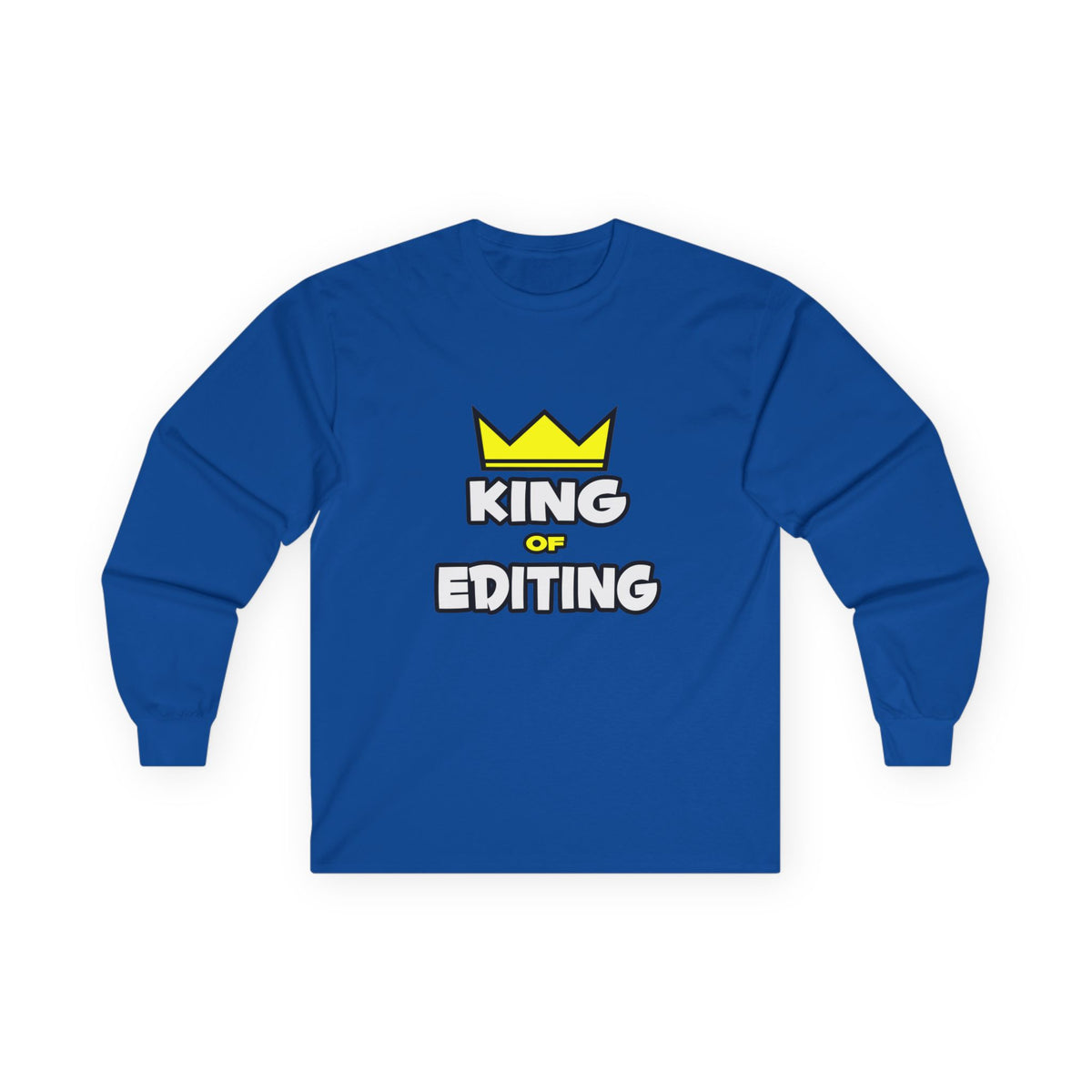 King of Editing - Unisex Ultra Cotton Long Sleeve Tee