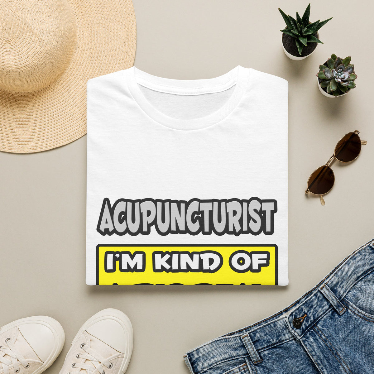 Acupuncturist .. I'm Kind of a Big Deal - Unisex Softstyle T-Shirt