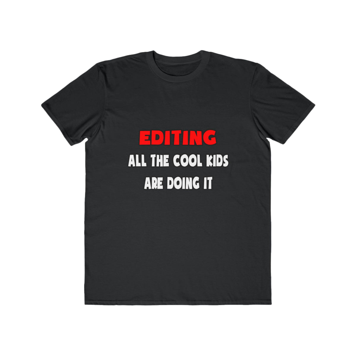 Funny Editor Shirts and Gifts - Men's Lightweight Fashion Tee