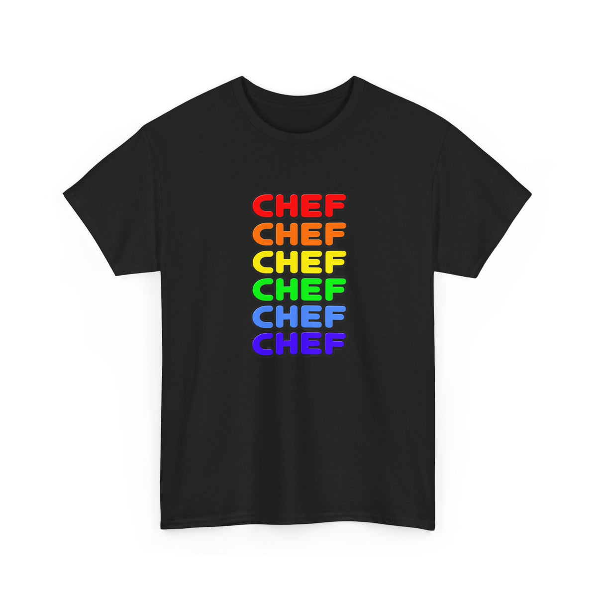 Rainbow Chef - Unisex Heavy Cotton Tee