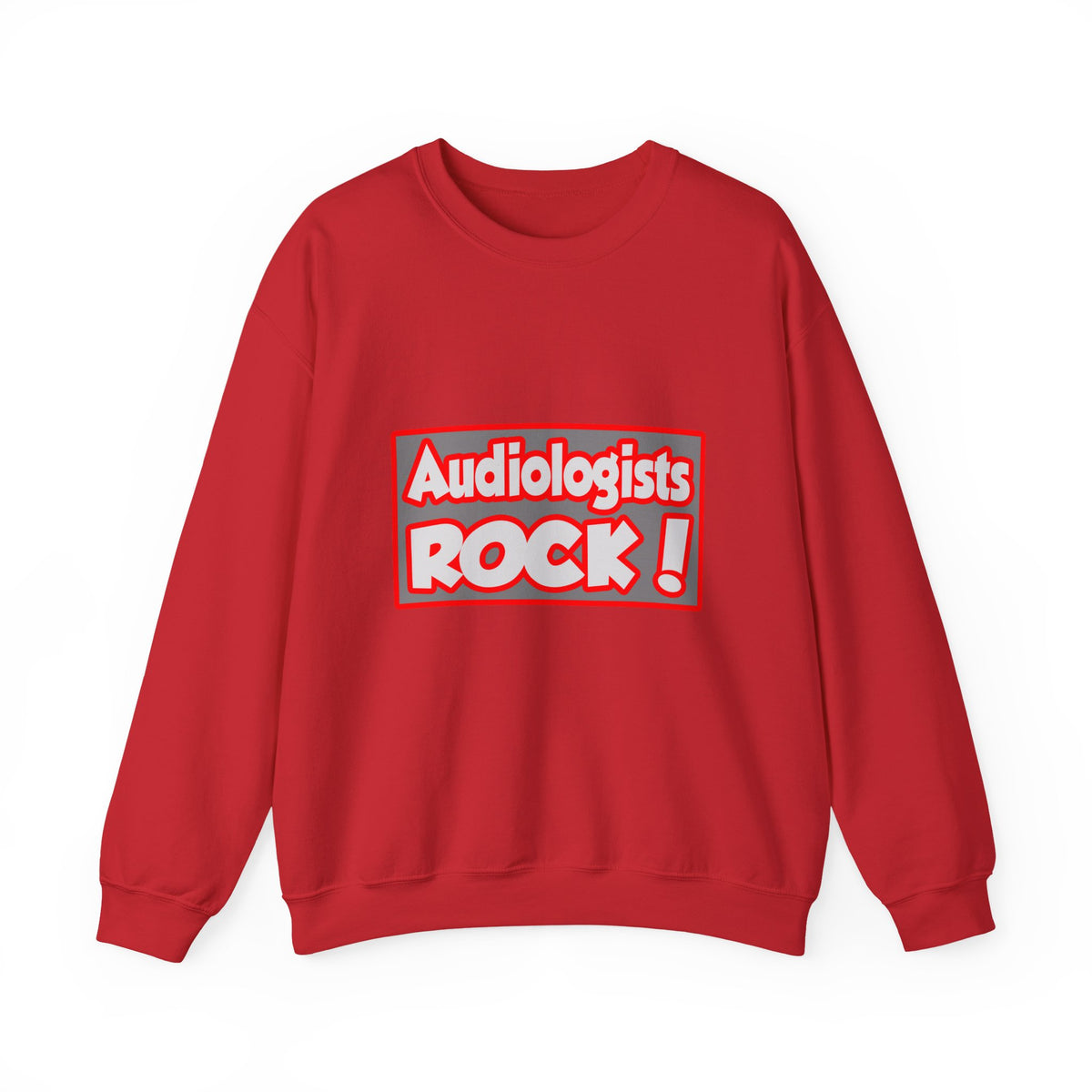 Audiologists Rock! - Unisex Heavy Blend™ Crewneck Sweatshirt