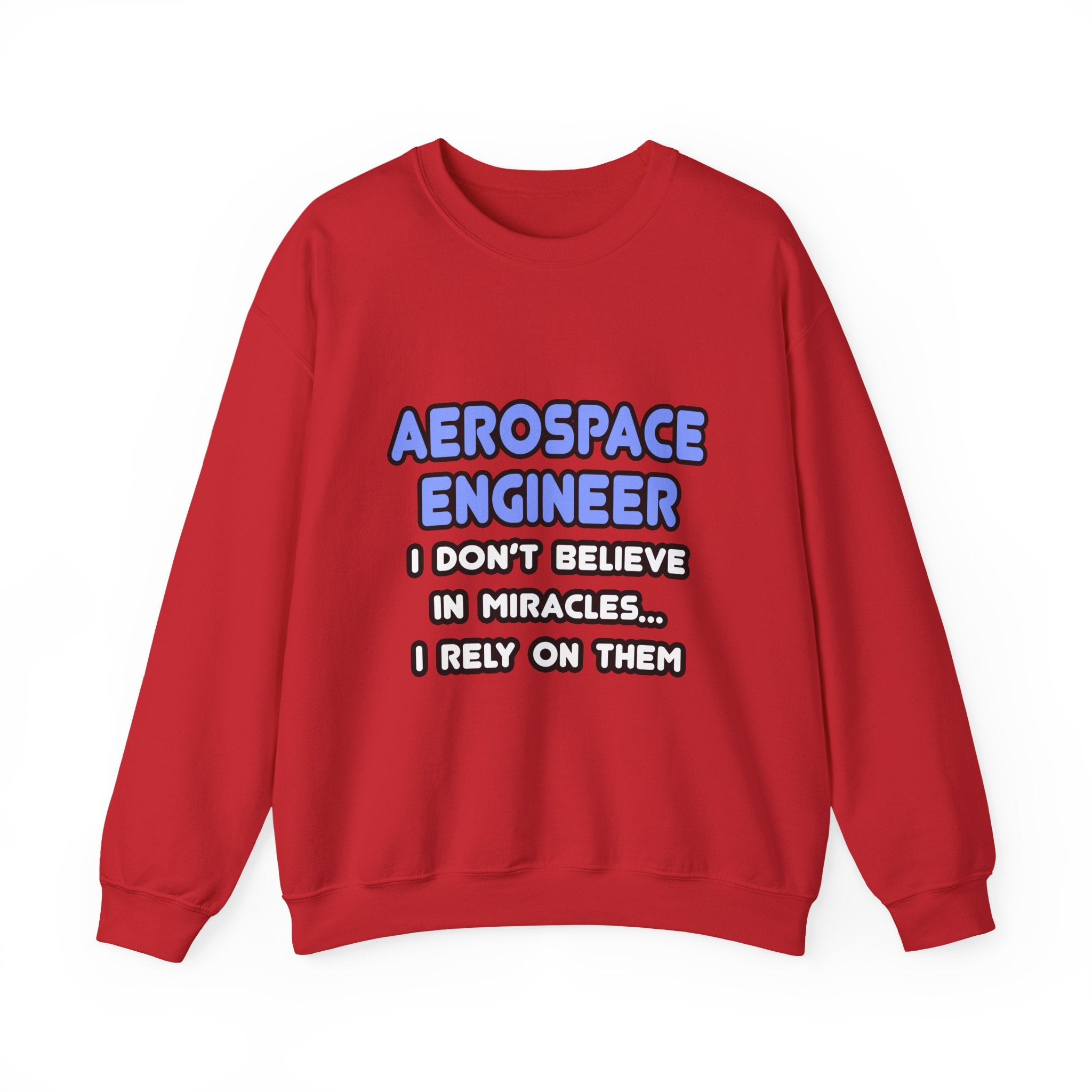 Miracles and Aerospace Engineers - Unisex Heavy Blend™ Crewneck Sweatshirt