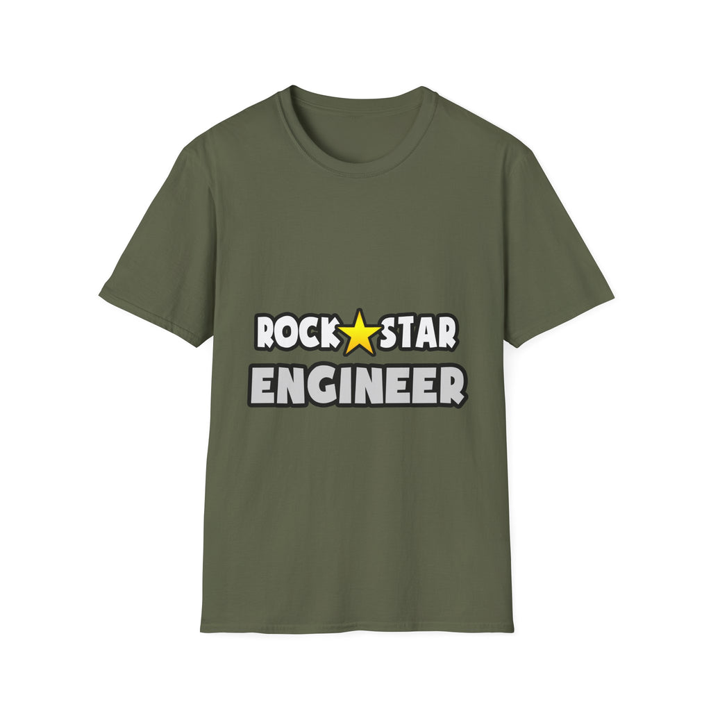 Rock Star Engineer (2) - Unisex Softstyle T-Shirt