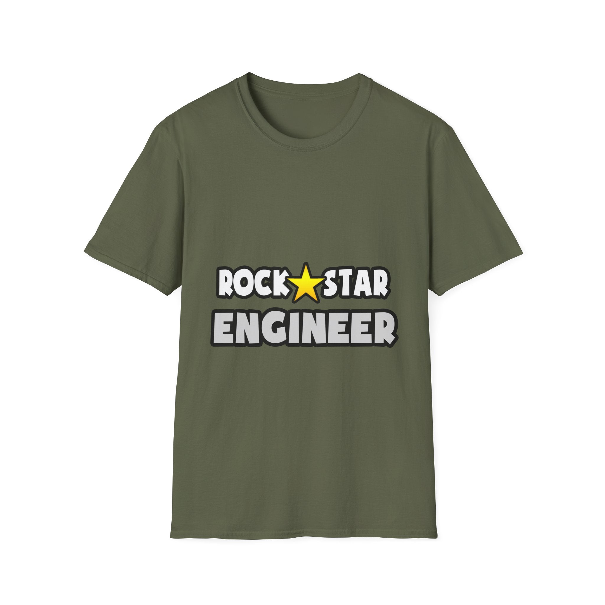 Rock Star Engineer (2) - Unisex Softstyle T-Shirt