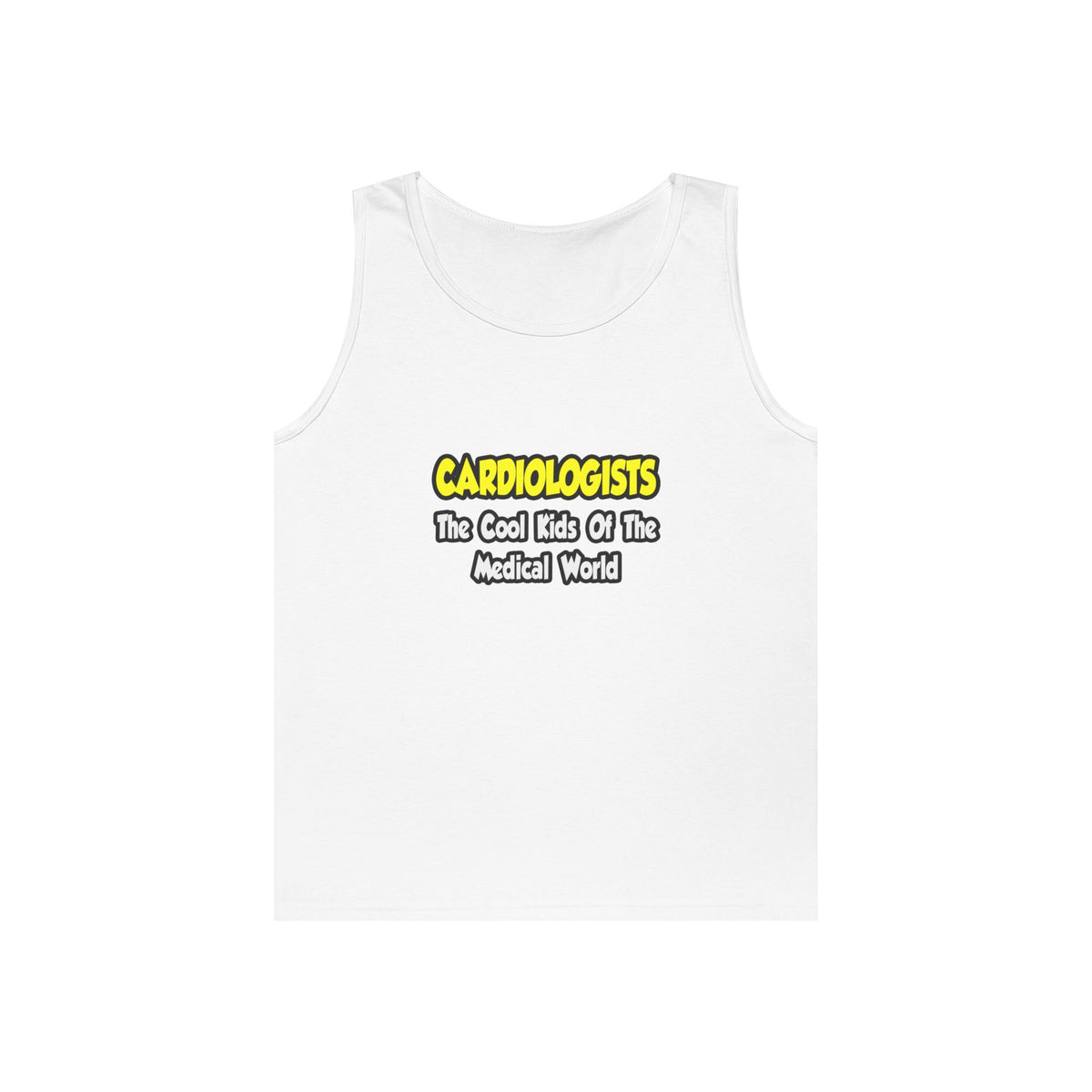Cardiologists...Cool Kids of Medical World - Unisex Heavy Cotton Tank Top