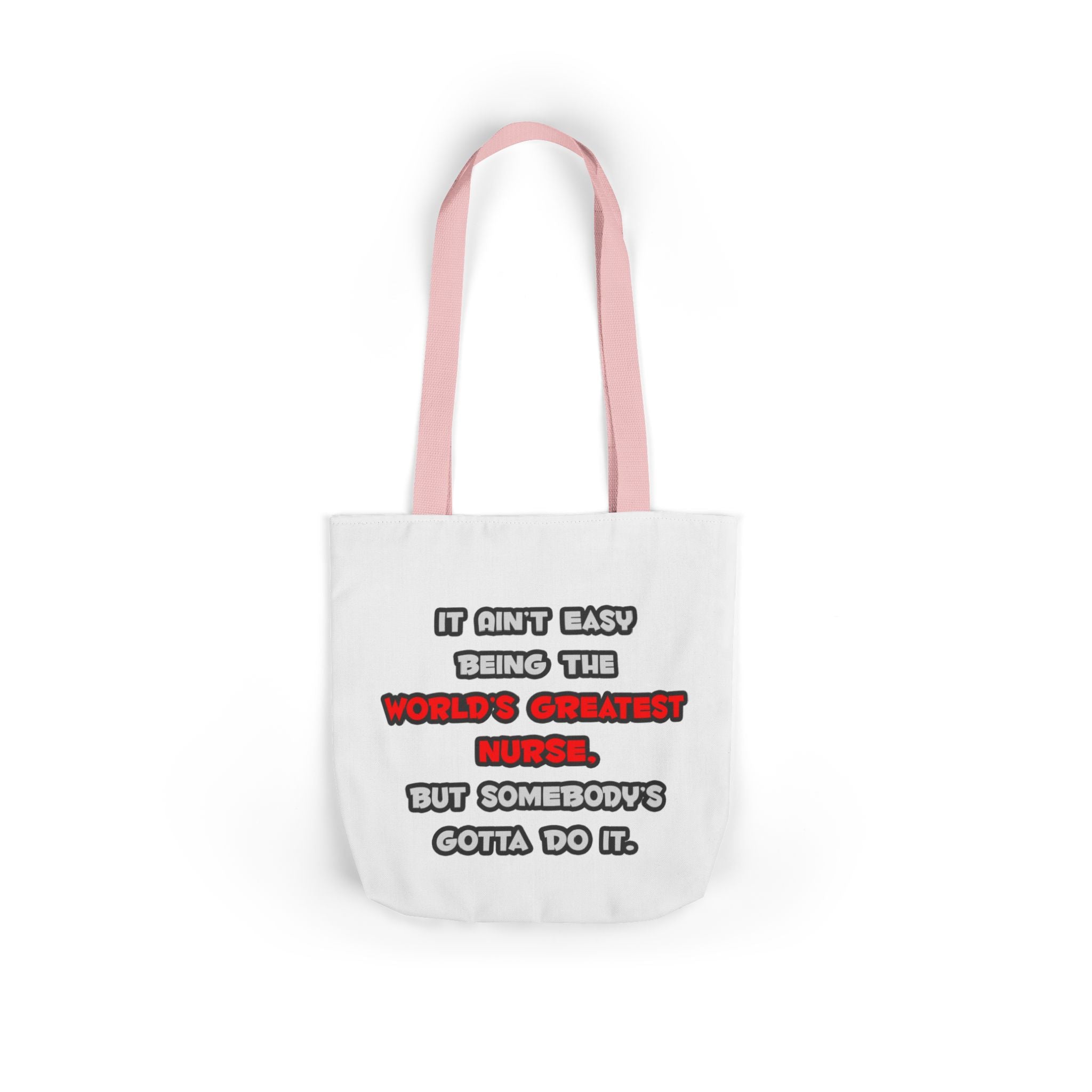 World's Greatest Nurse Joke - Canvas Tote Bag, 5-Color Straps