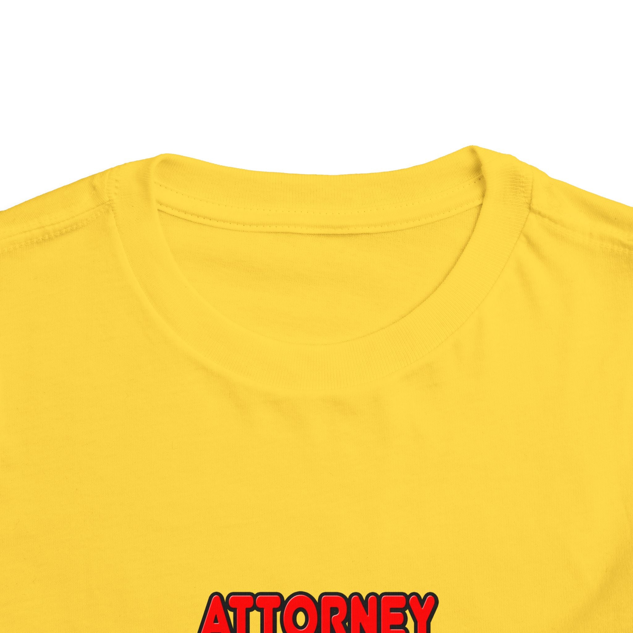Rainbow Attorney - Toddler Short Sleeve Tee
