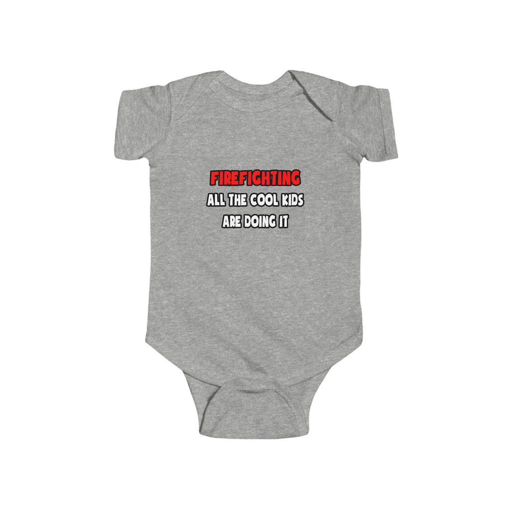 Funny Firefighter Shirts and Gifts - Infant Fine Jersey Bodysuit