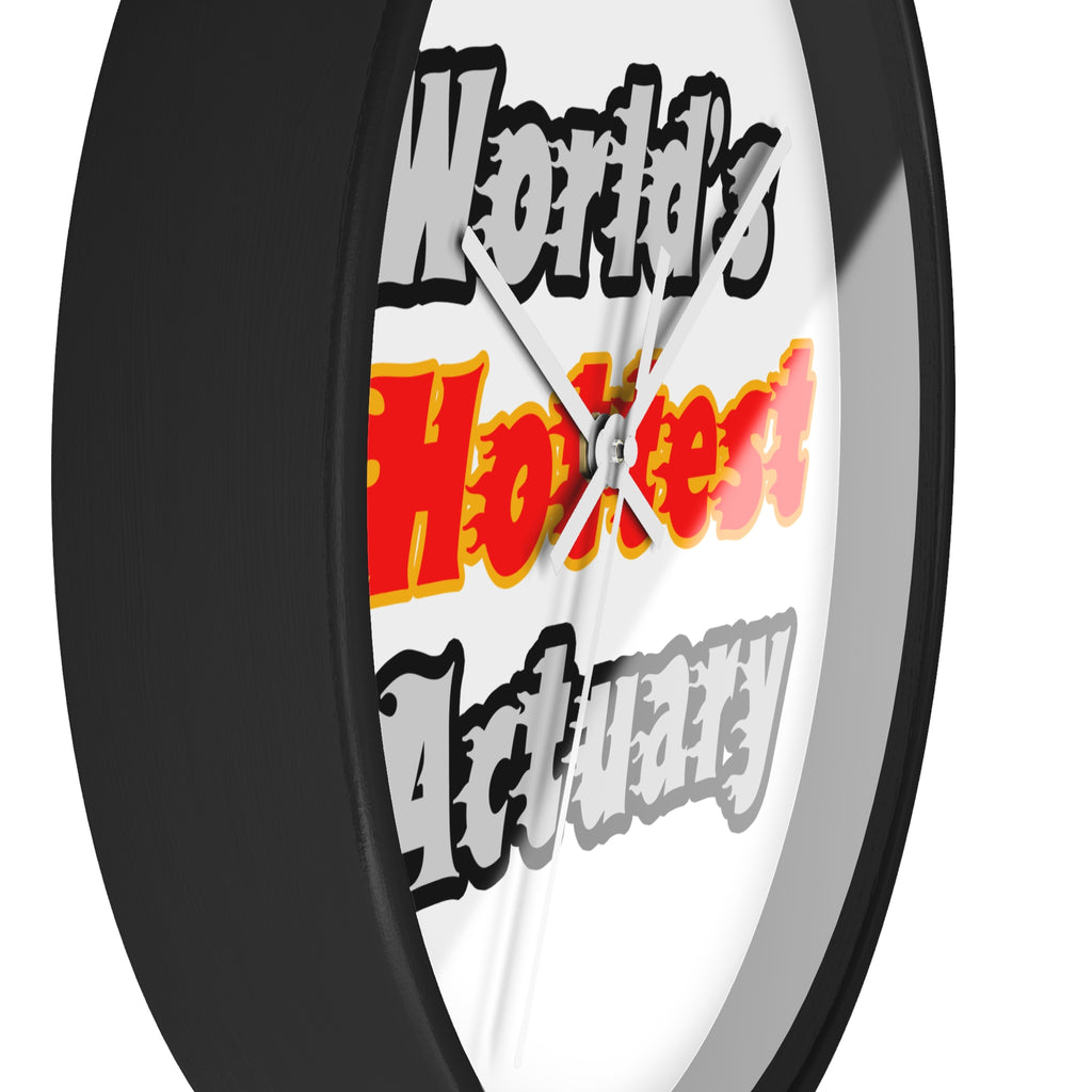 World's Hottest Actuary - Wall Clock