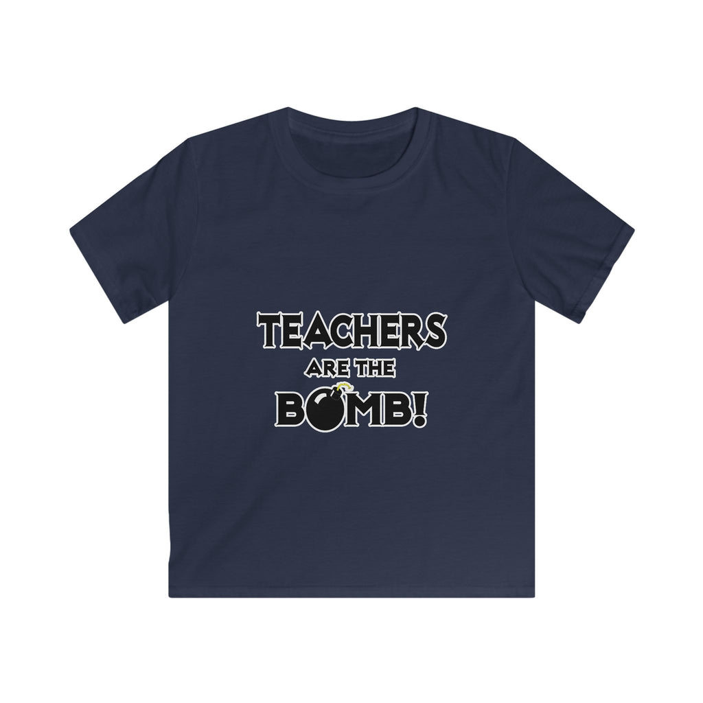 Teachers Are The Bomb! - Kids Softstyle Tee
