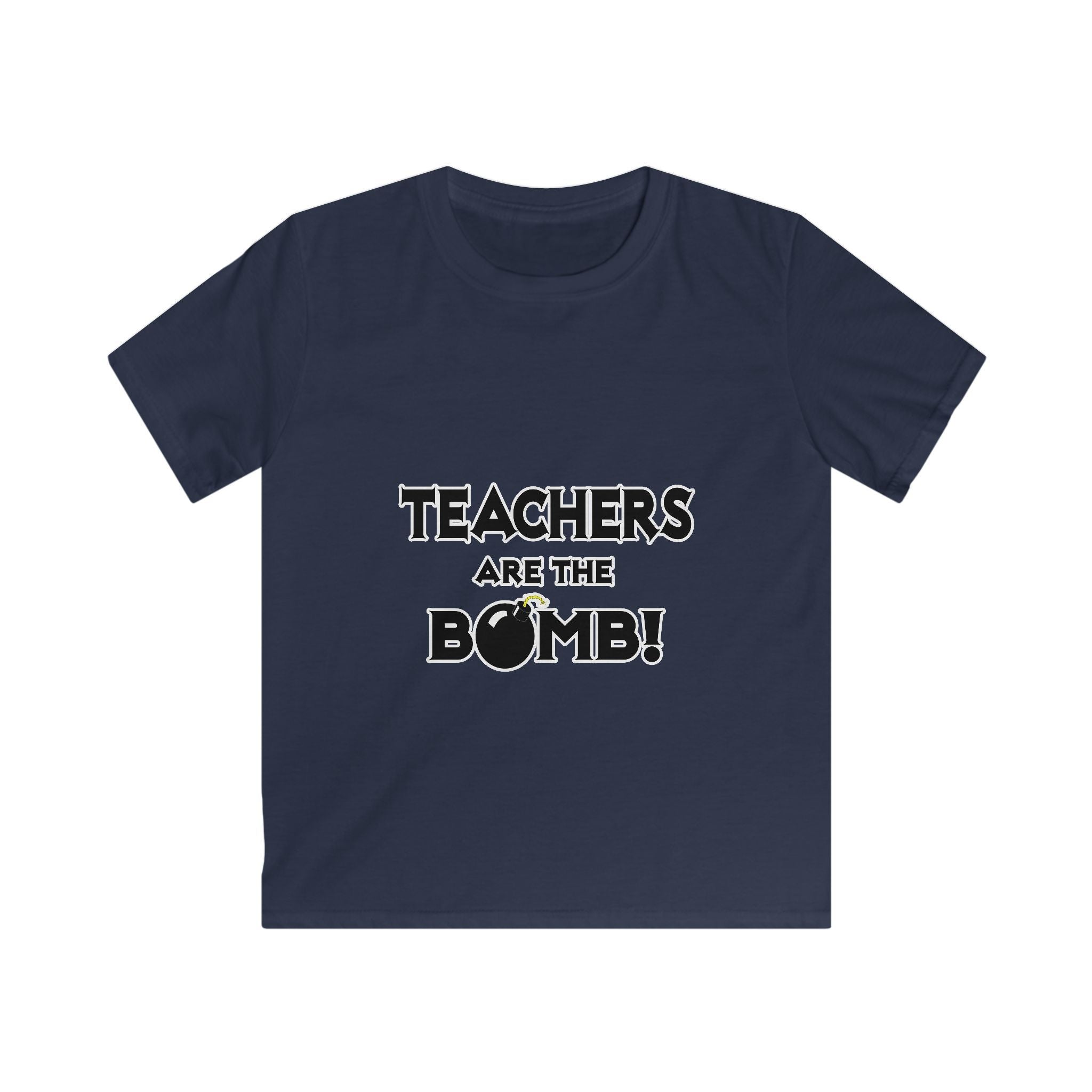 Teachers Are The Bomb! - Kids Softstyle Tee