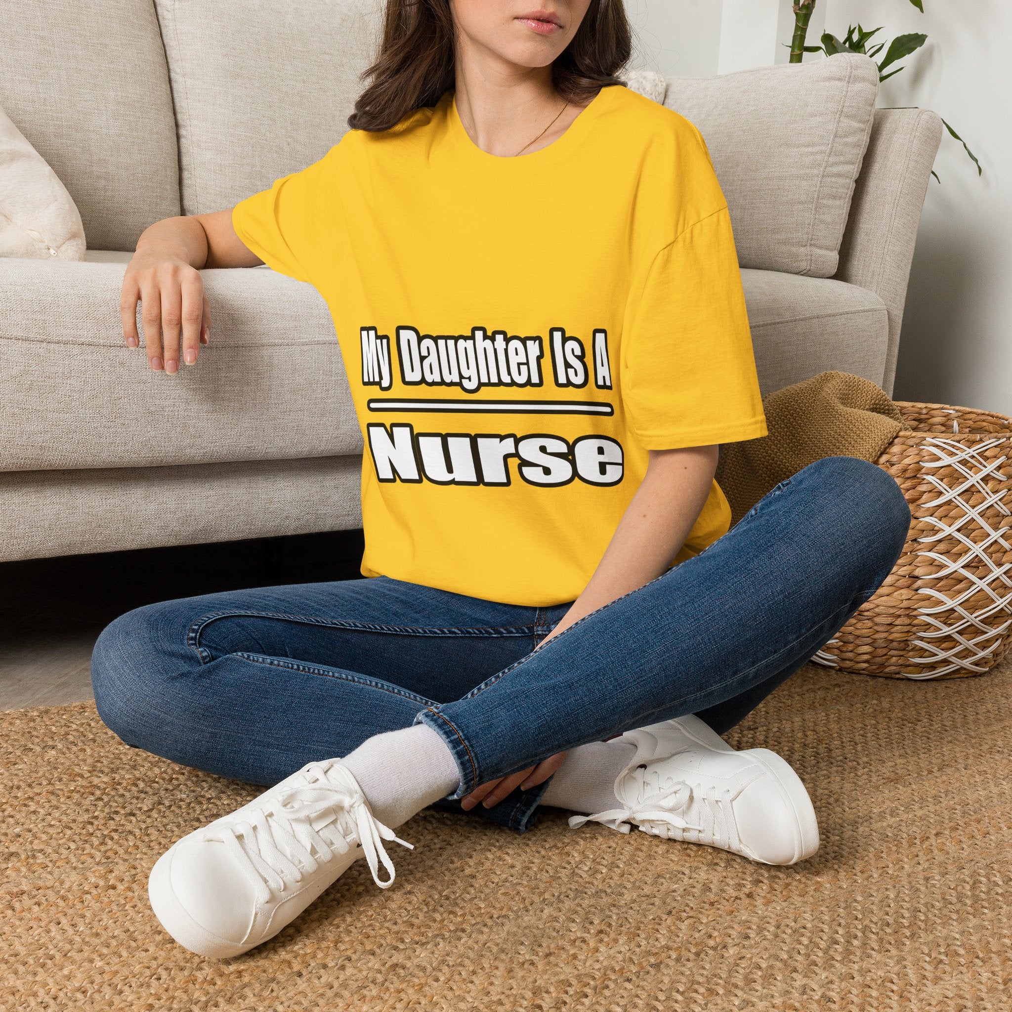 My Daughter Nurse - Unisex Softstyle T-Shirt