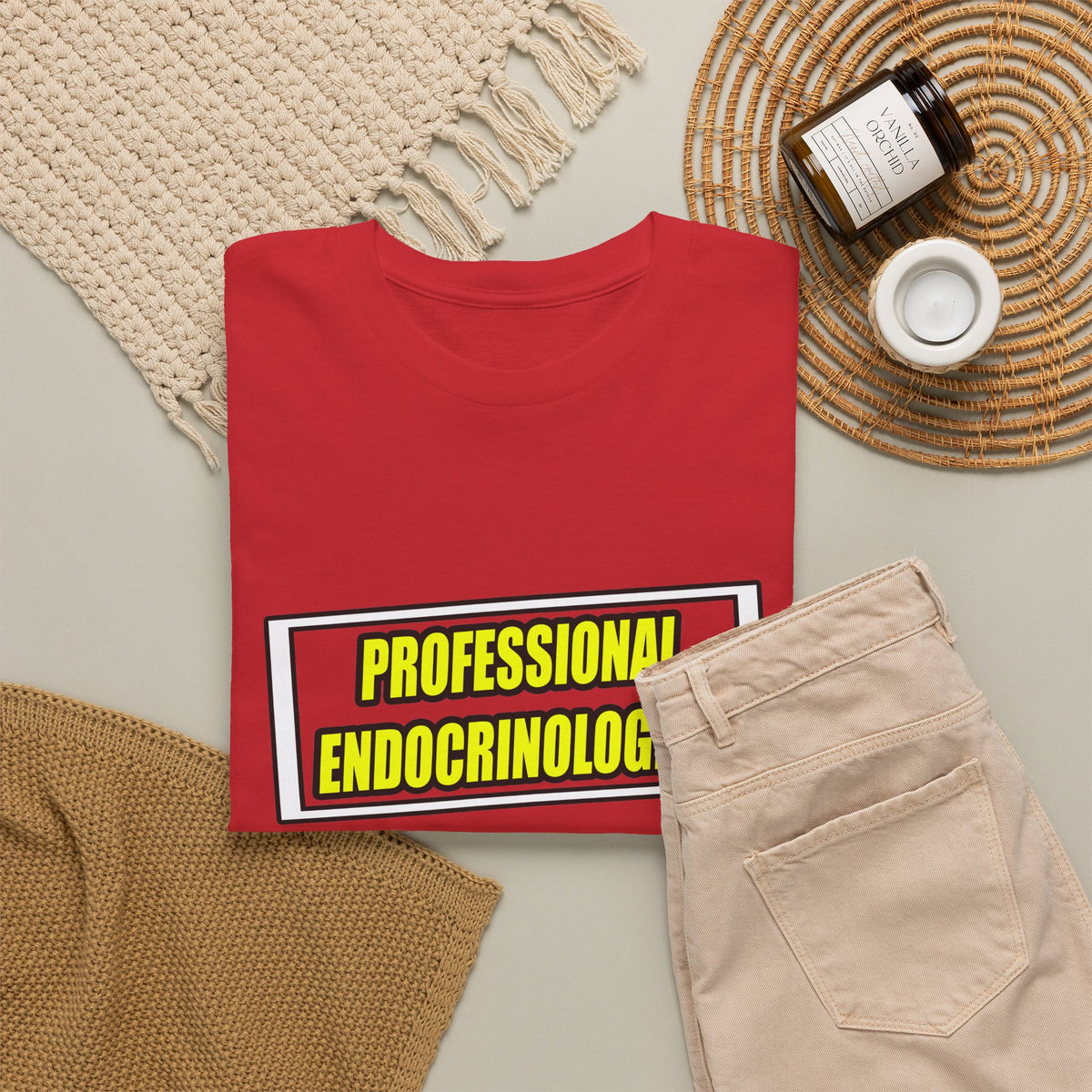 Professional Endocrinologist .. Joke - Unisex Heavy Cotton Tee