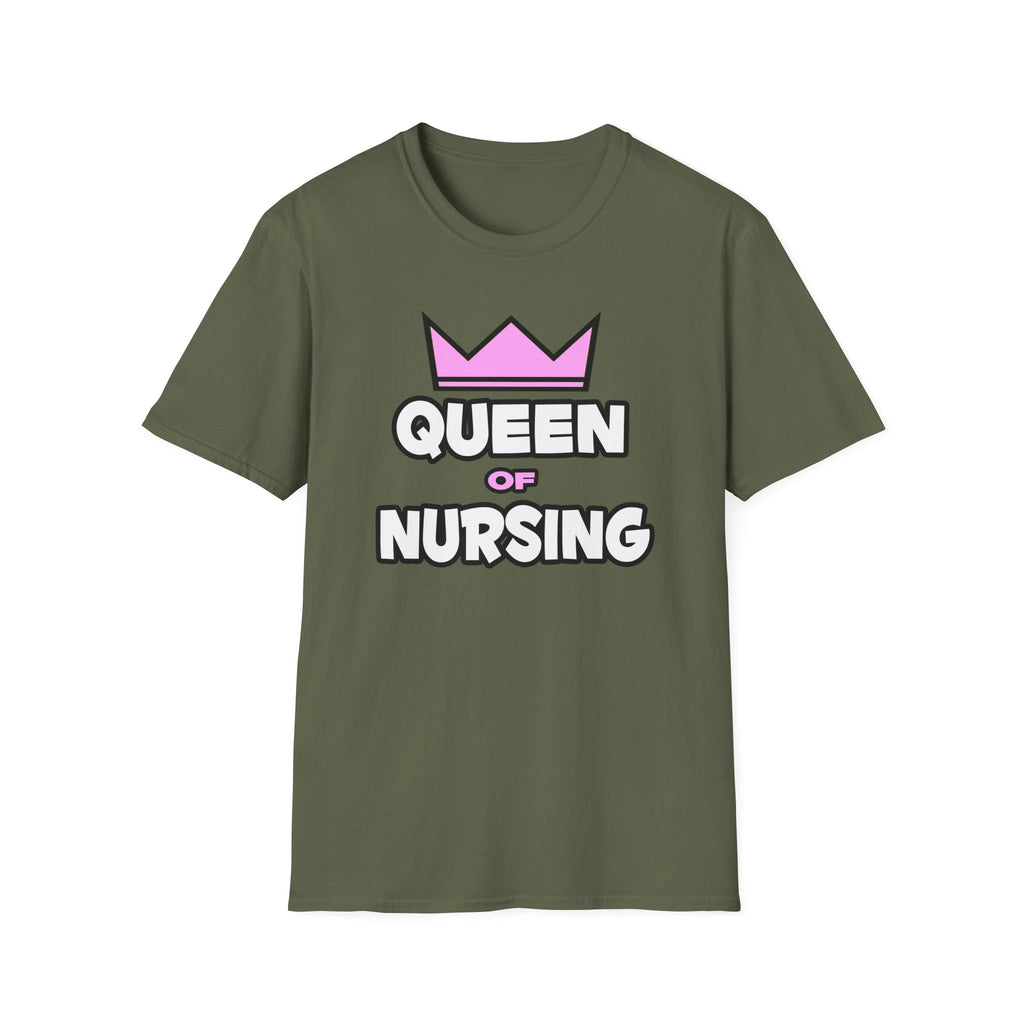 Queen of Nursing - Unisex Softstyle T-Shirt