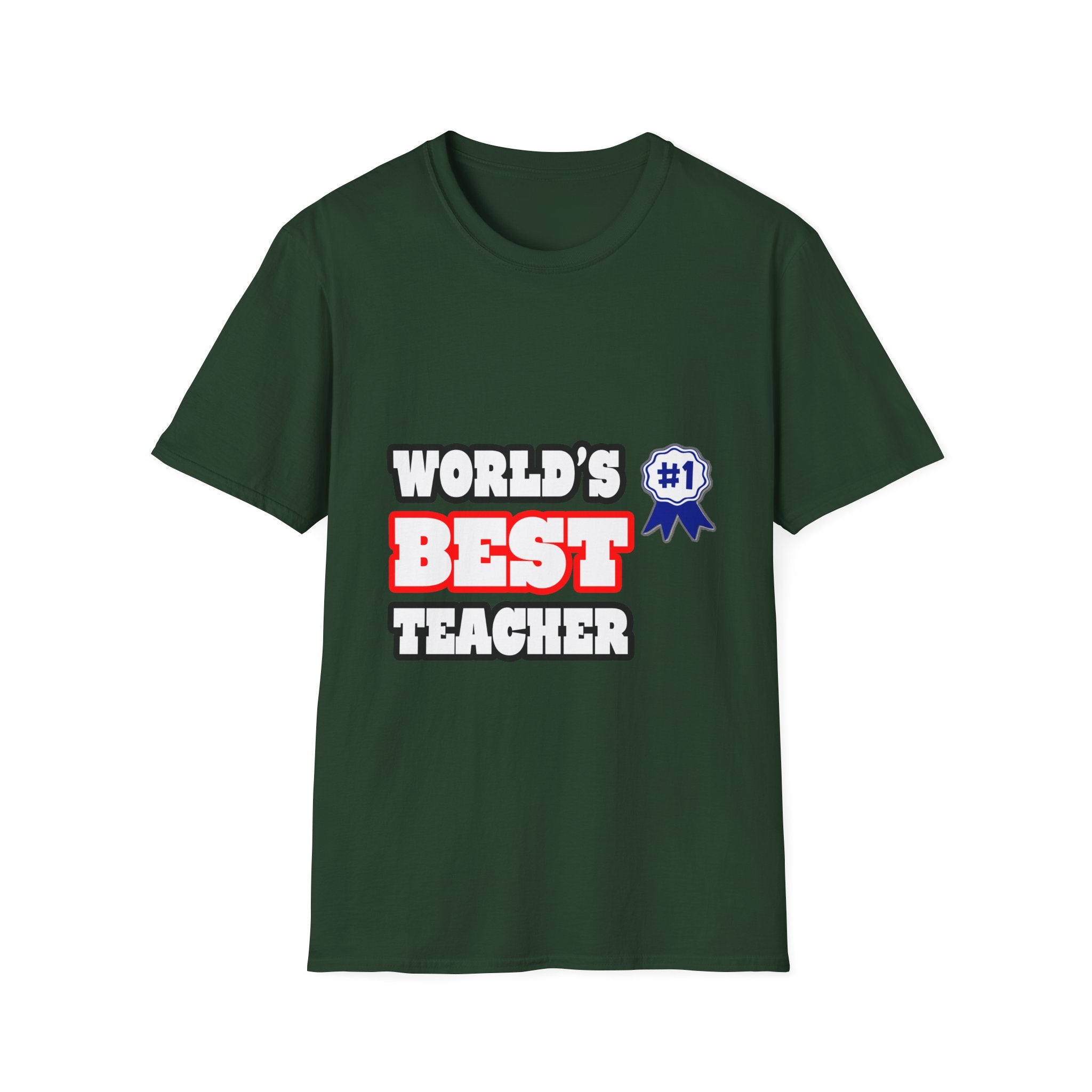 World's Best Teacher - Unisex Softstyle T-Shirt