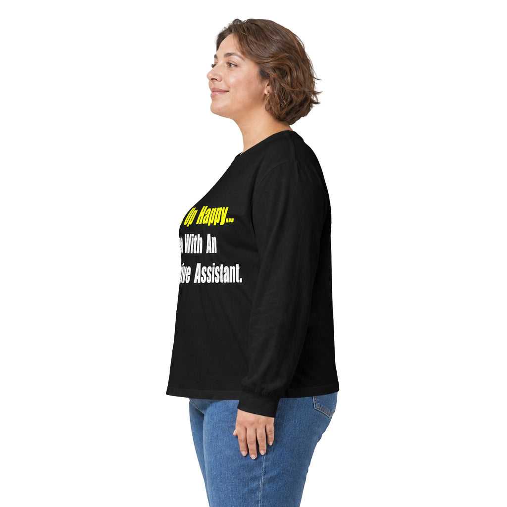 Sleep With An Administrative Assistant - Unisex Ultra Cotton Long Sleeve Tee