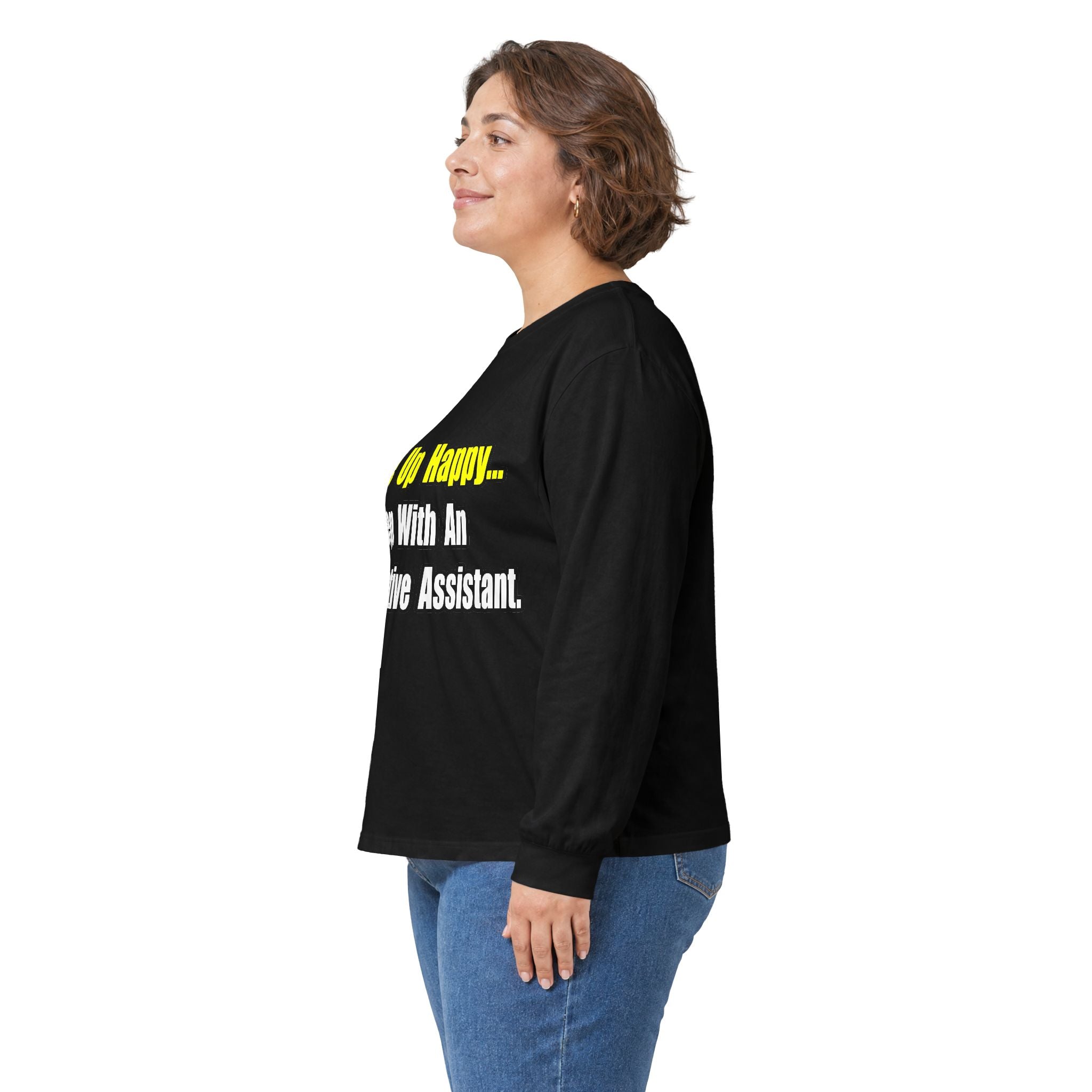 Sleep With An Administrative Assistant - Unisex Ultra Cotton Long Sleeve Tee