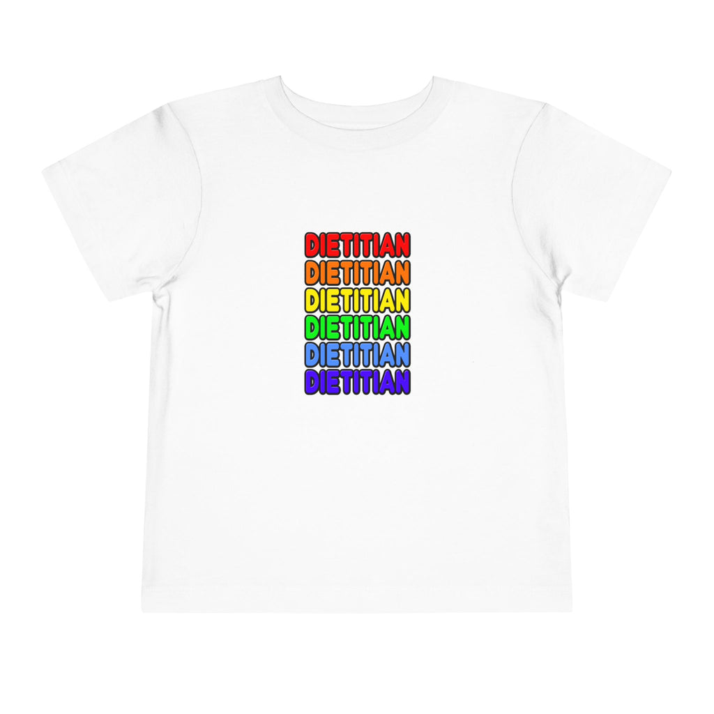 Rainbow Dietitian - Toddler Short Sleeve Tee