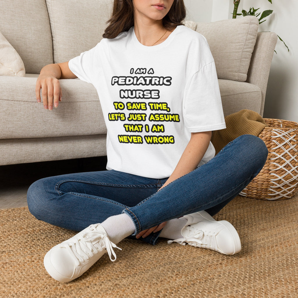 Funny Pediatric Nurse T Shirts and Gifts - Unisex Softstyle T-Shirt