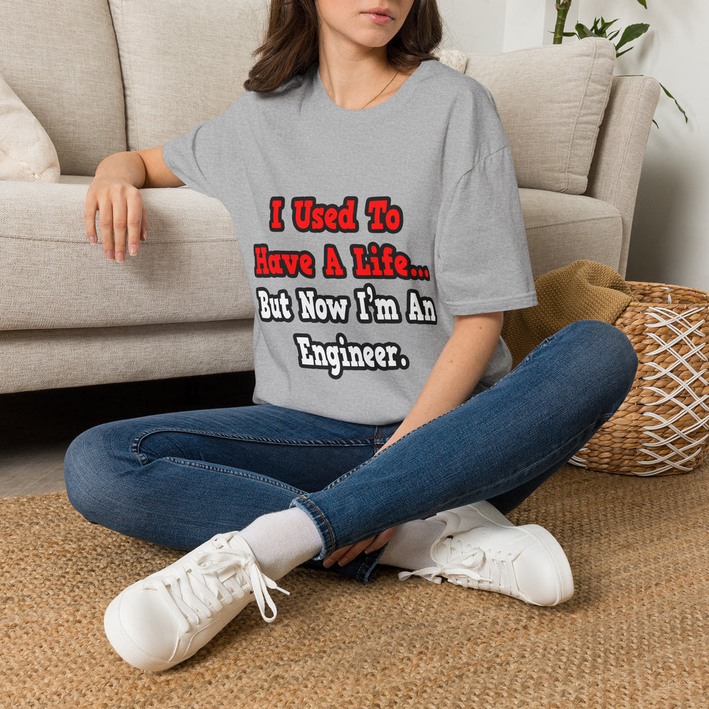 I Used to Have a Life...Engineer - Unisex Softstyle T-Shirt