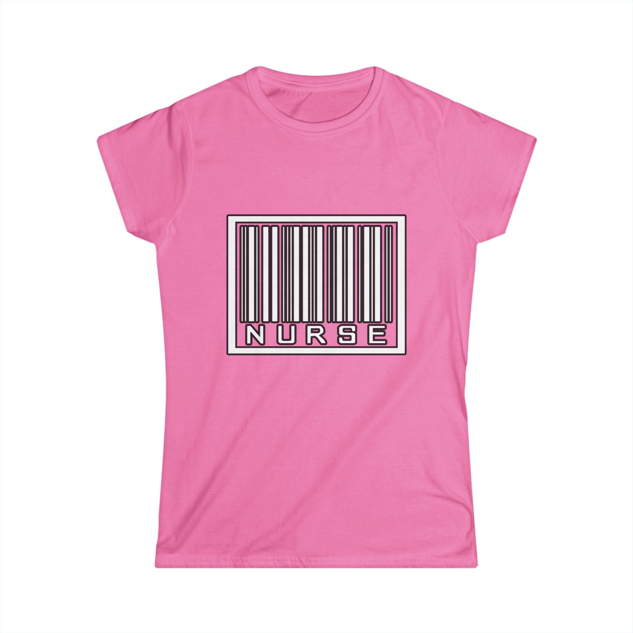 Barcode Nurse - Women's Softstyle Tee