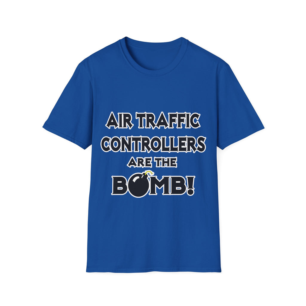 Air Traffic Controllers Are The Bomb! - Unisex Softstyle T-Shirt