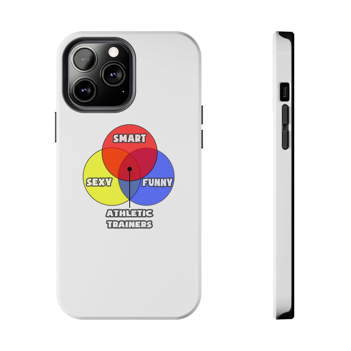 Venn Diagram .. Athletic Trainers - Tough Phone Cases