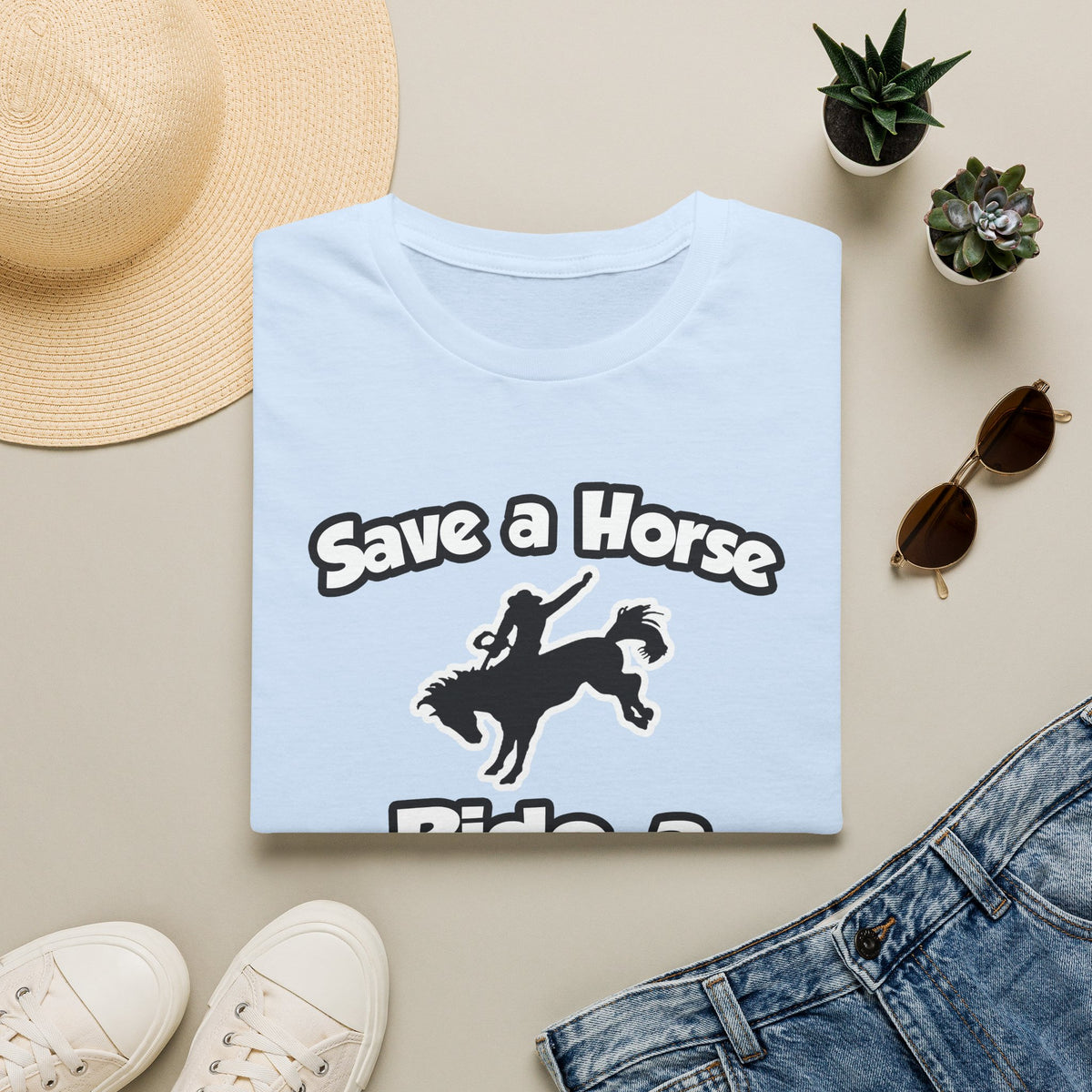 Save a Horse .. Ride a Nurse - Unisex Softstyle T-Shirt