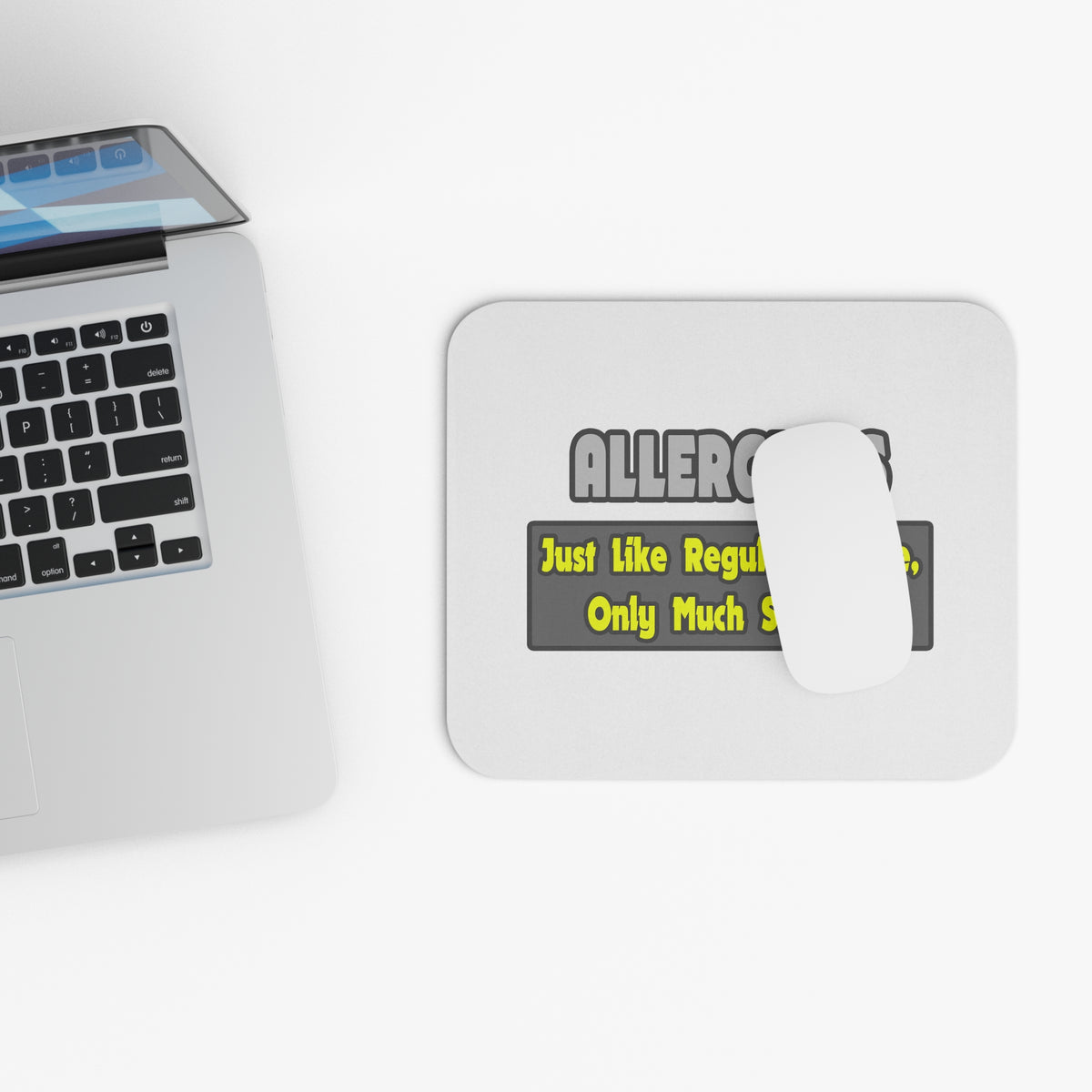 Allergists .. Smarter - Mouse Pad (Rectangle)