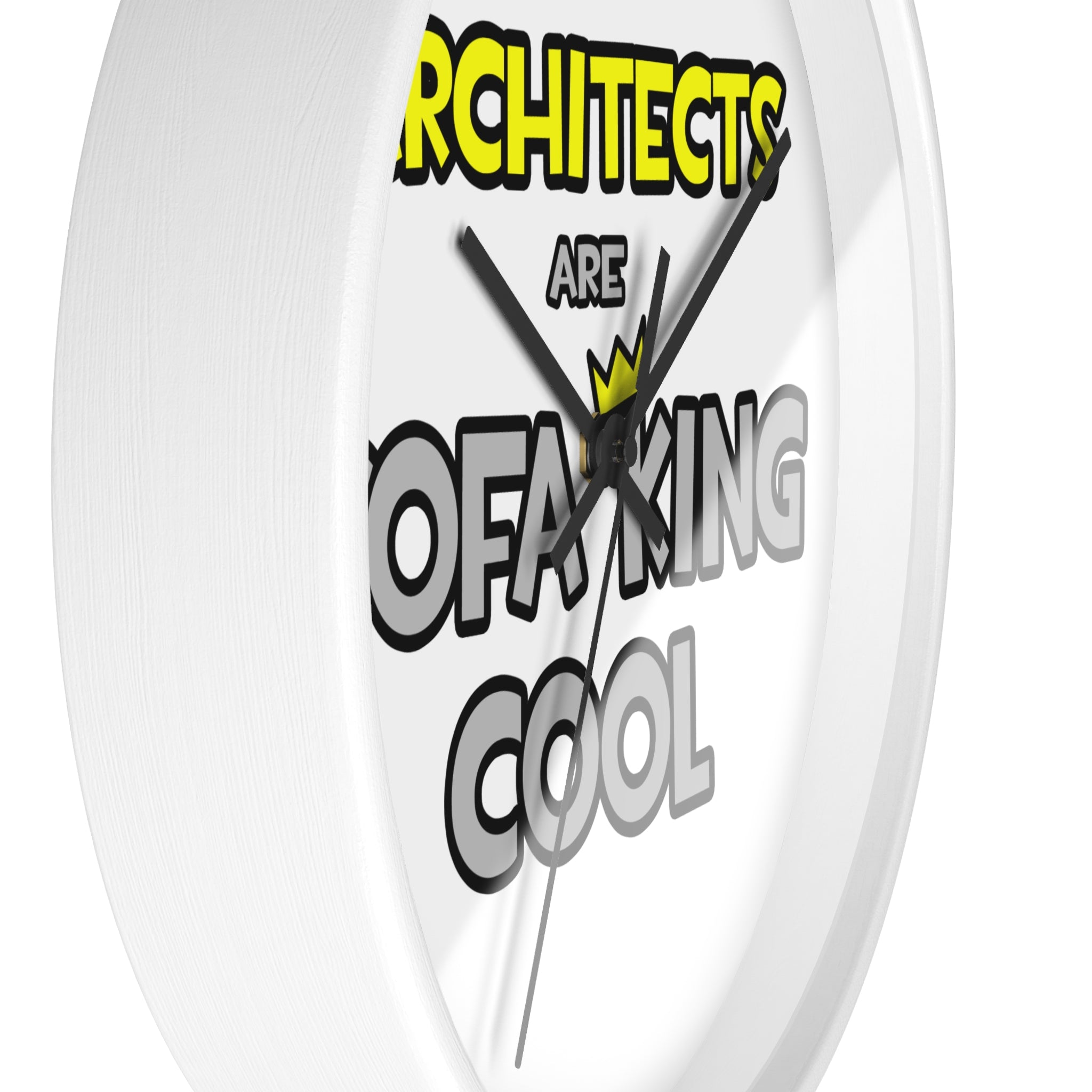 Architects Are Sofa King Cool - Wall Clock