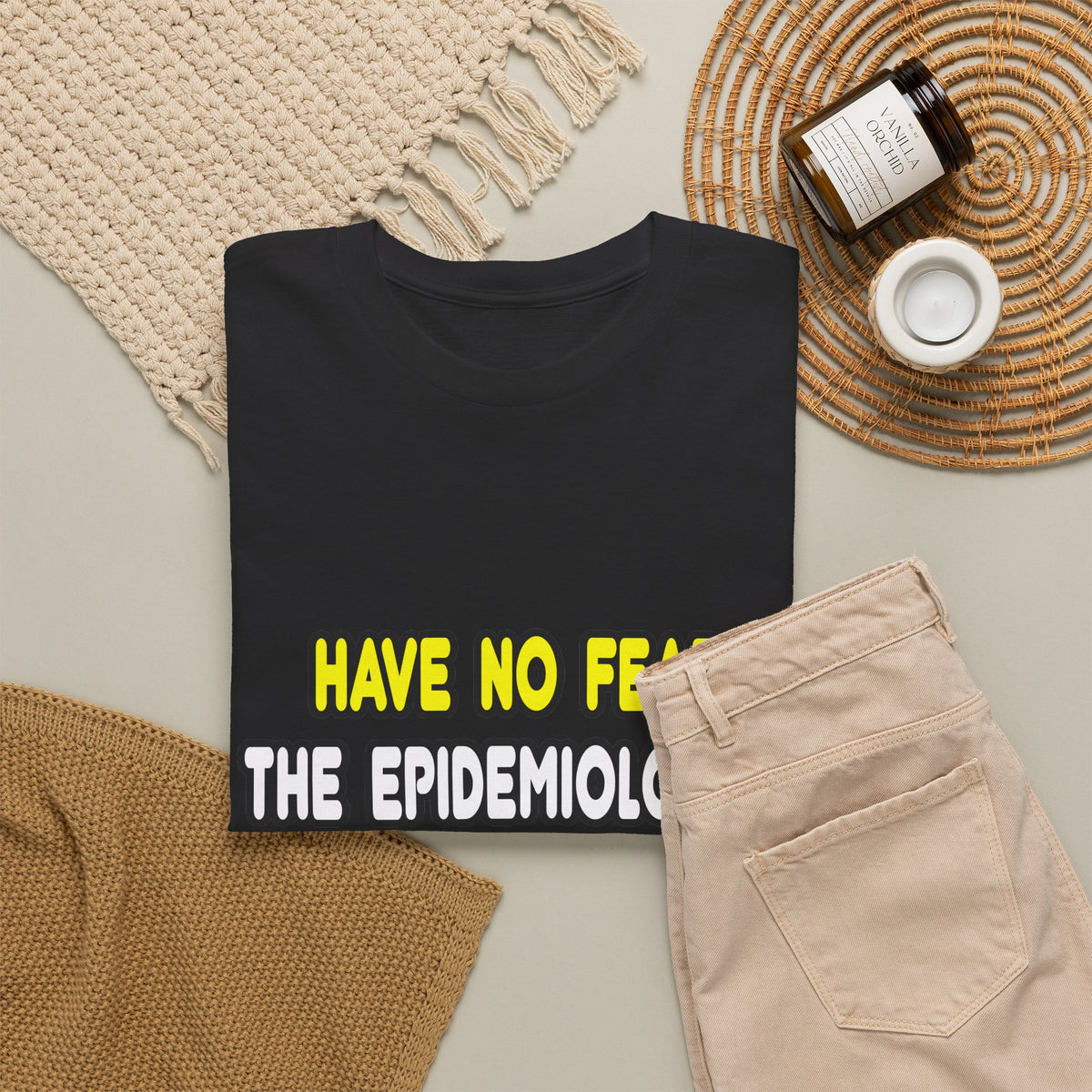 Have No Fear, The Epidemiologist Is Here - Unisex Heavy Cotton Tee