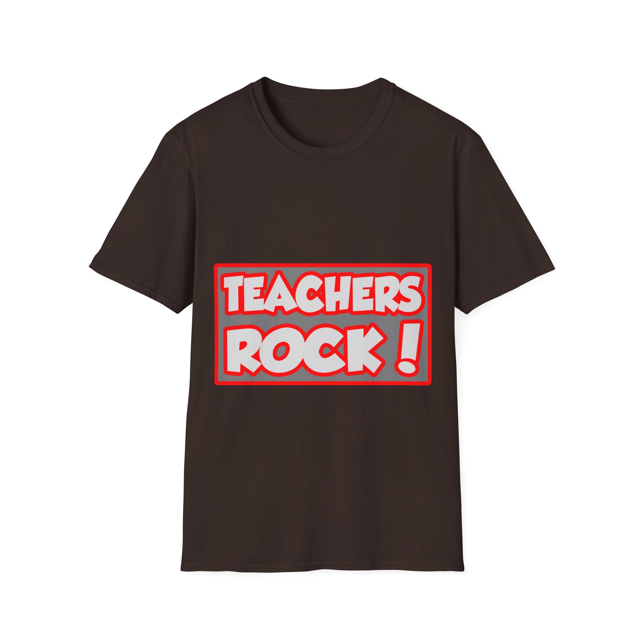 Teachers Rock! - Unisex Softstyle T-Shirt