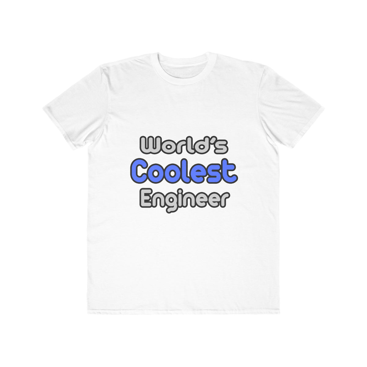 World's Coolest Engineer - Men's Lightweight Fashion Tee